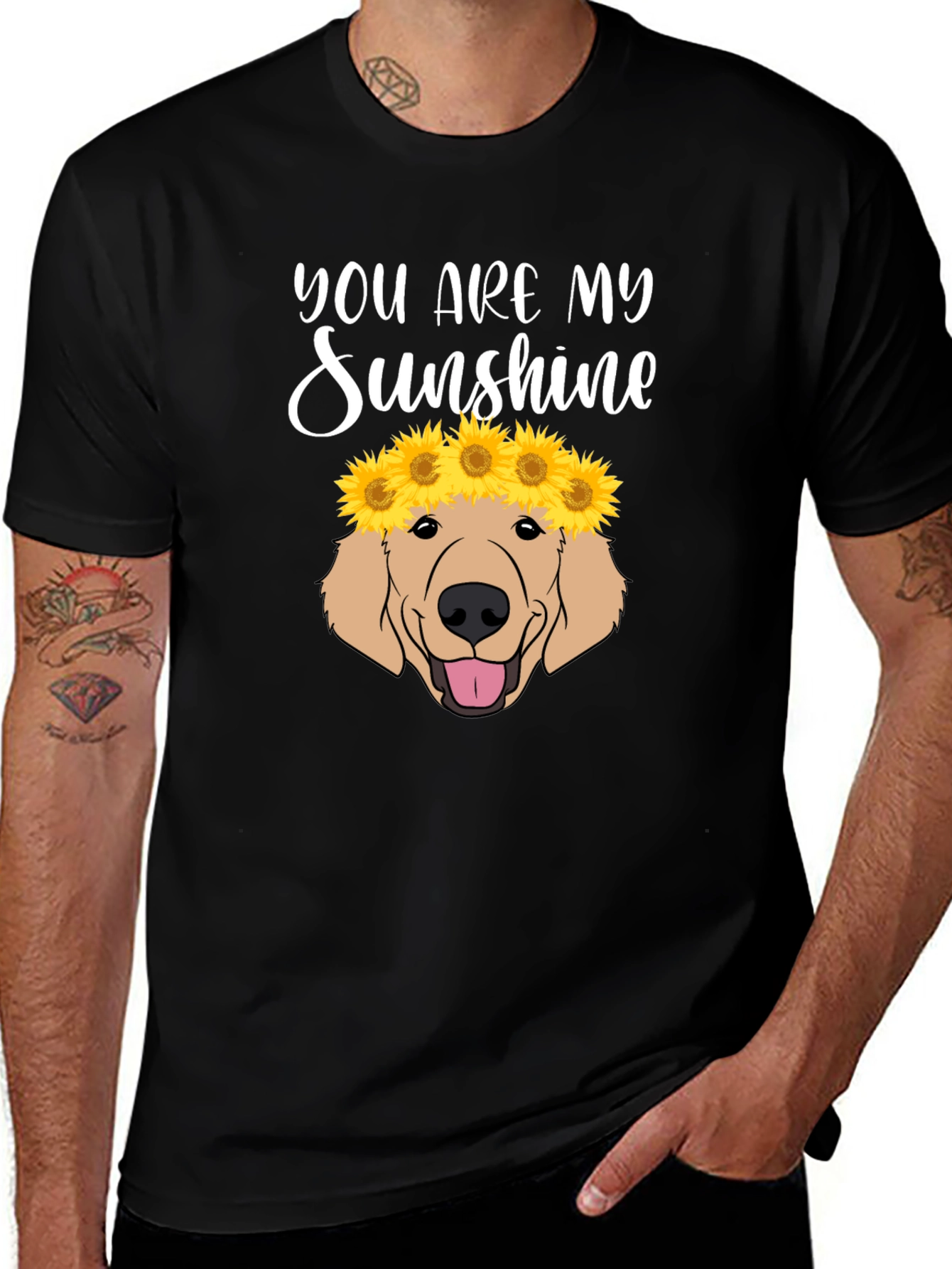 Variant 28 of You Are My Sunshine Dog T-Shirt