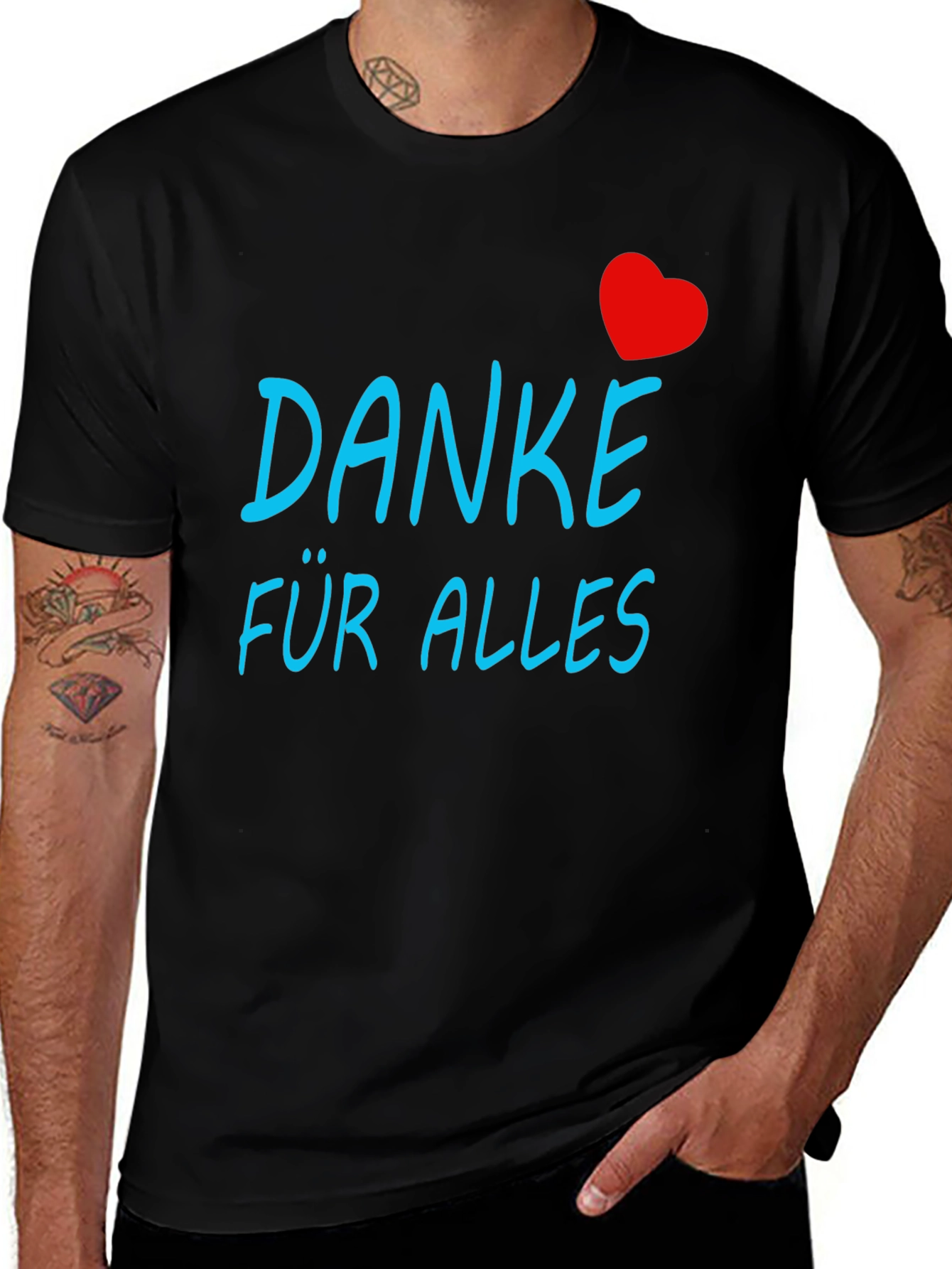 Danke Für Alles Graphic T-Shirt