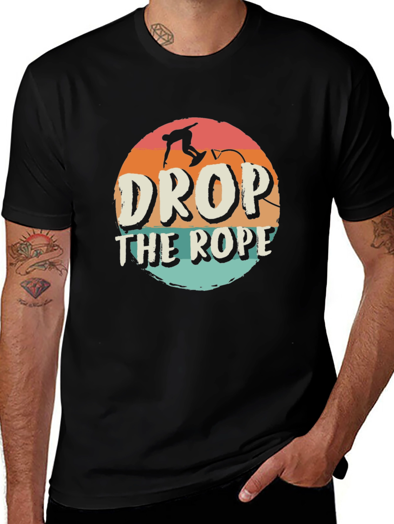 Variant 30 of Drop The Rope Watersports T-Shirt