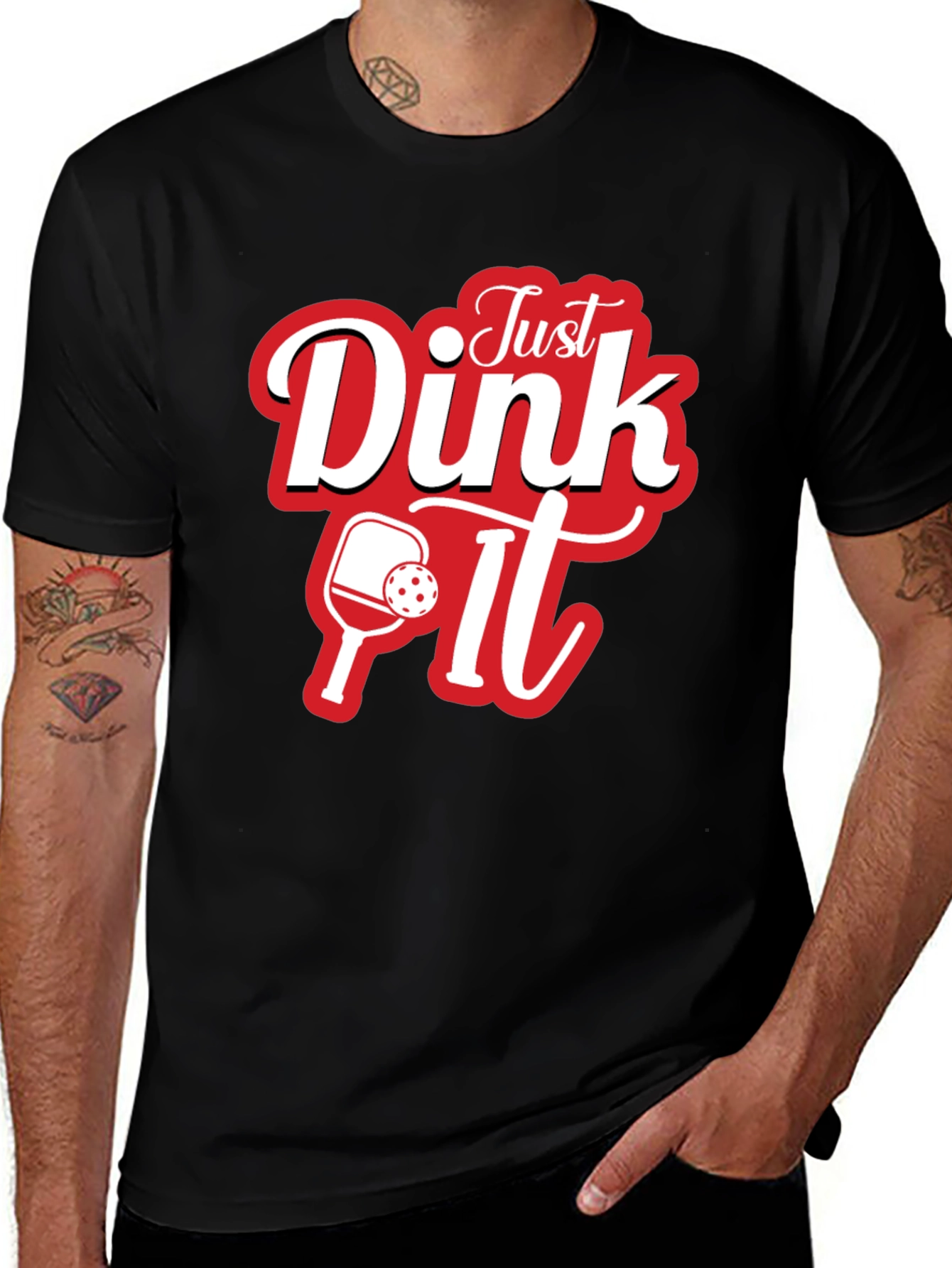 Variant 2 of Just Dink It Pickleball T-Shirt