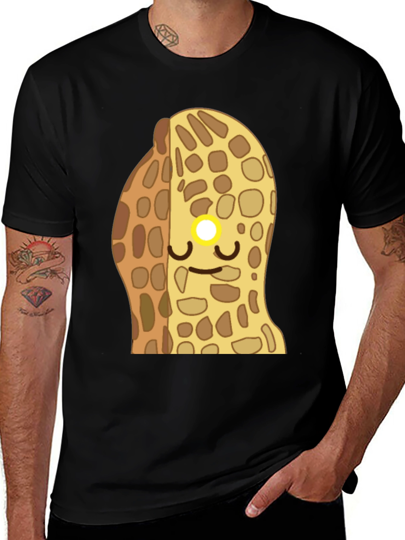 Variant 26 of Cool Peanut T-Shirt - Black