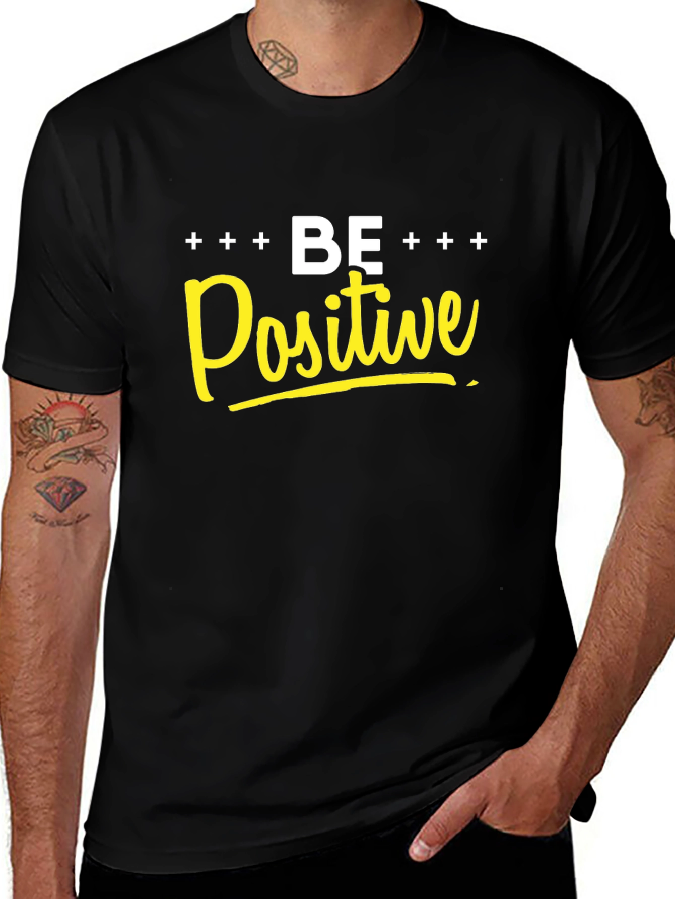 Variant 15 of Be Positive Graphic T-Shirt