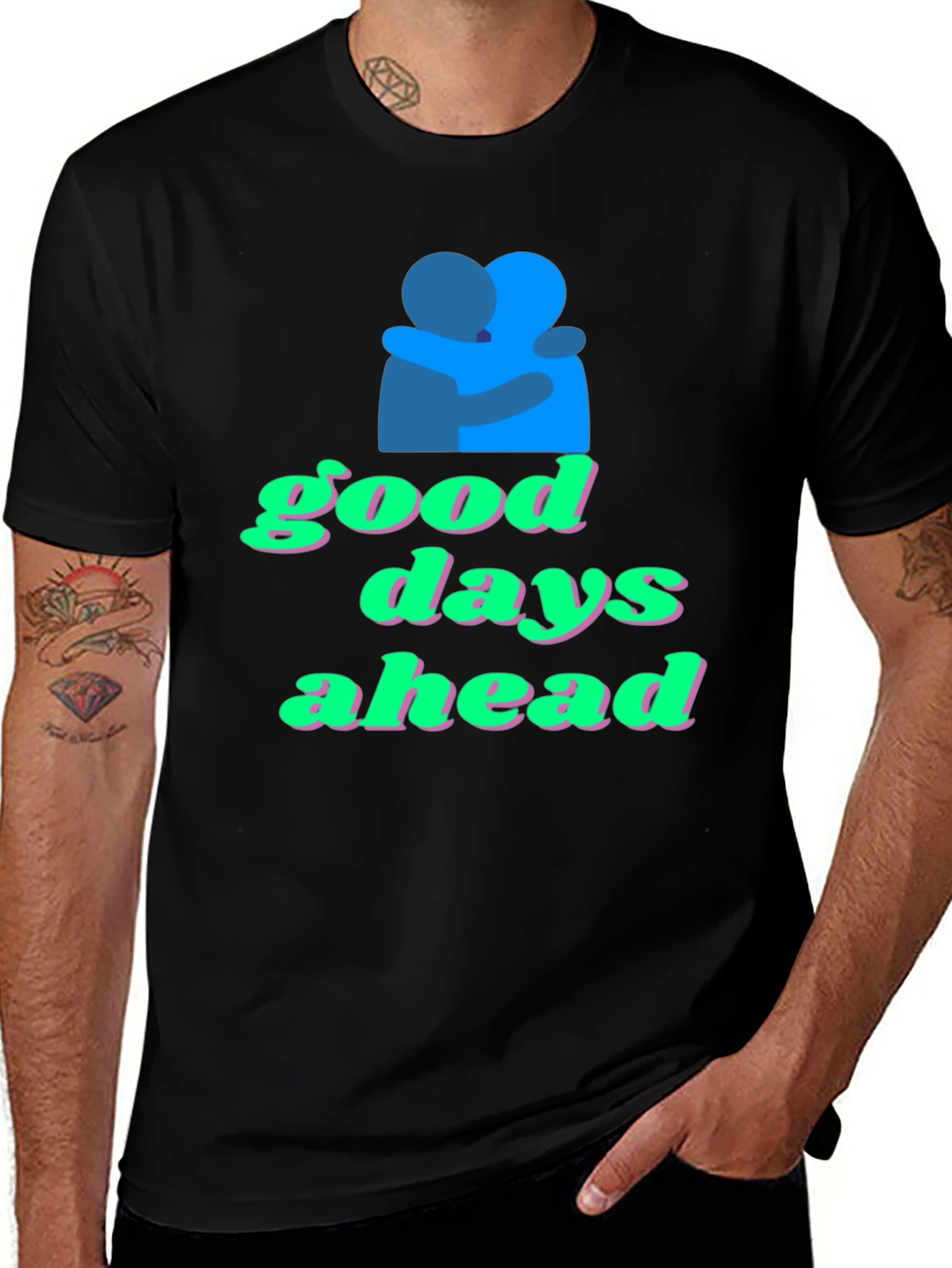 Variant 2 of Good Days Ahead Graphic Tee