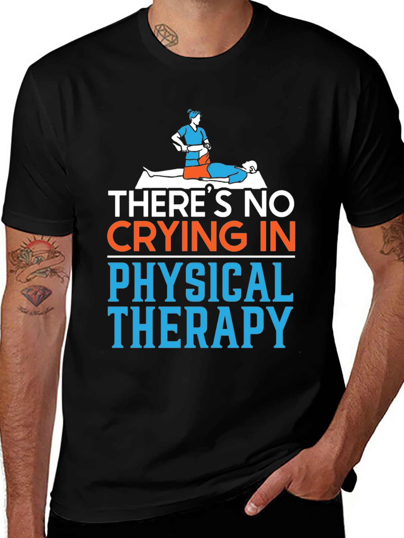 Variant 7 of Physical Therapy Humor T-Shirt