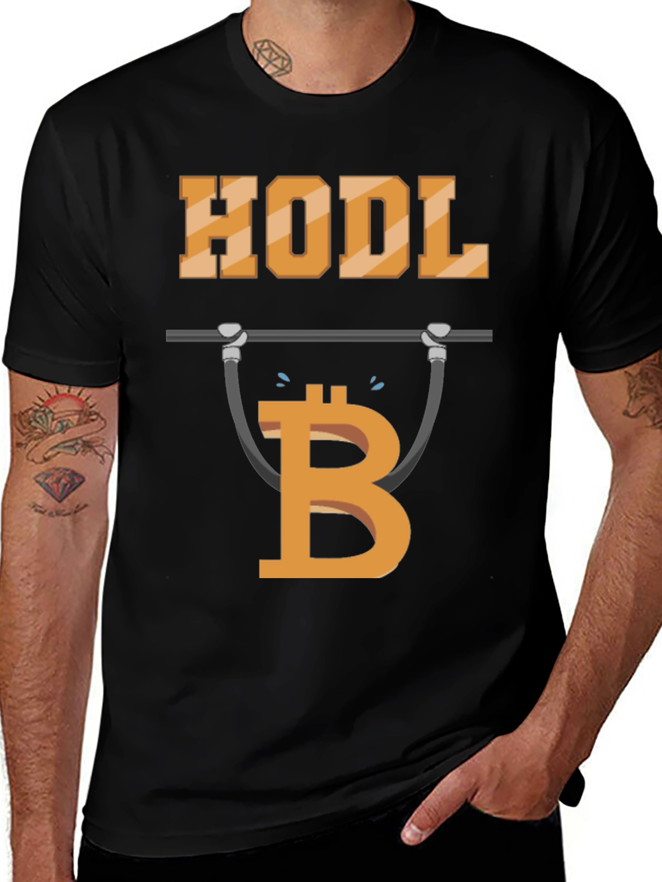 Variant 19 of HODL Bitcoin Graphic Tee - Crypto Investor Shirt