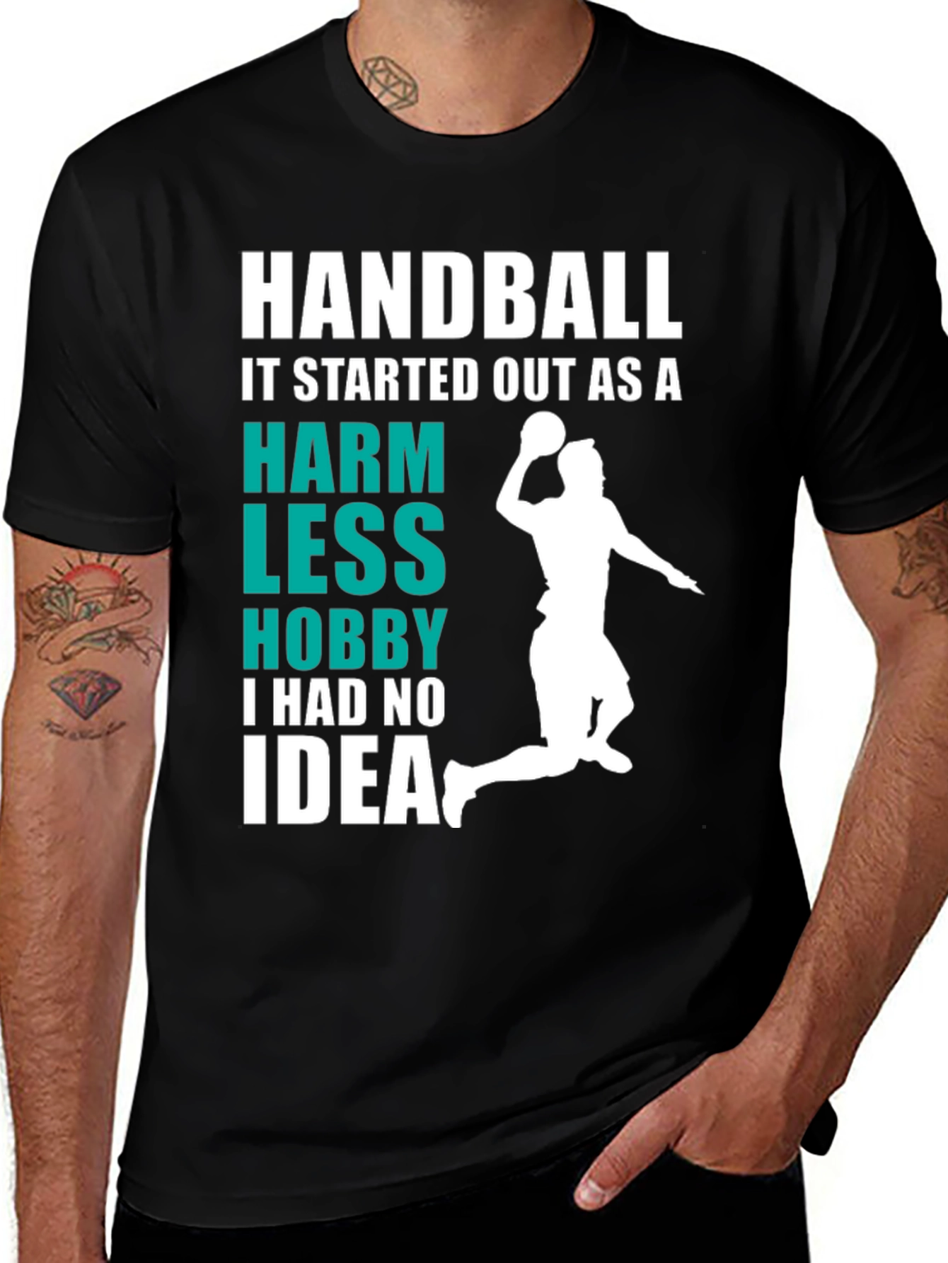 Variant 11 of Handball Hobby Graphic Tee