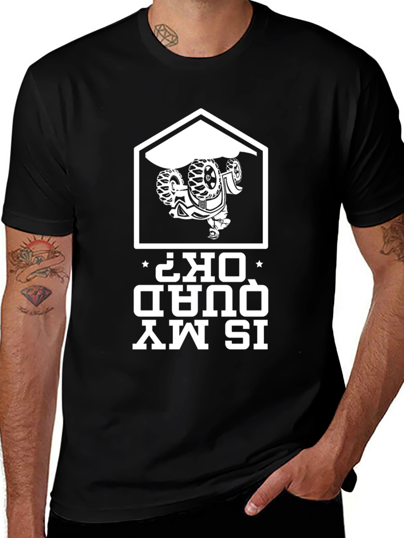 Variant 21 of Is My Quad OK T-Shirt