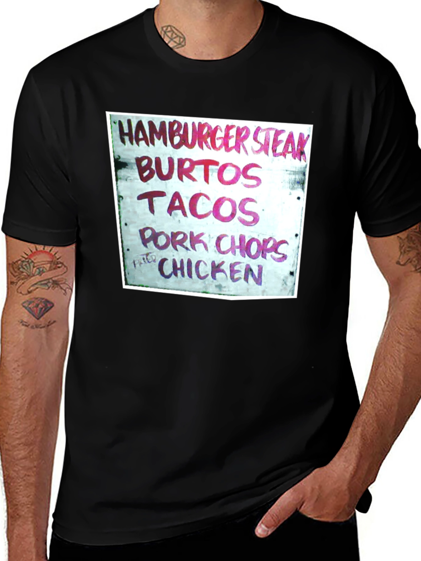 Hamburger Steak Burritos Tacos T-Shirt