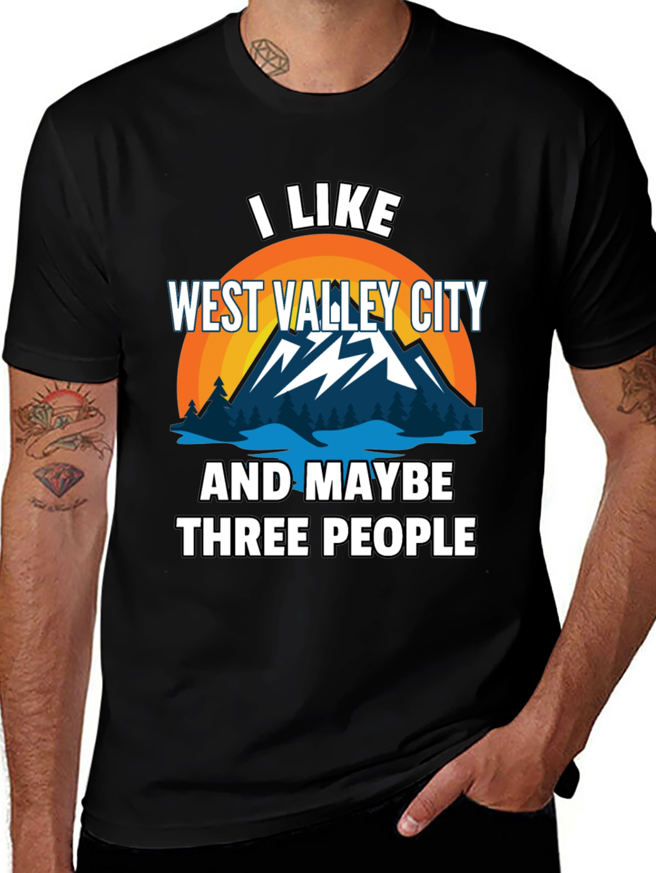 Variant 11 of I Like West Valley City Graphic Tee