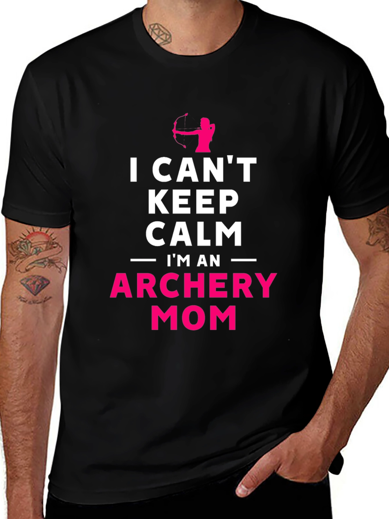 Variant 13 of Archery Mom Graphic T-Shirt