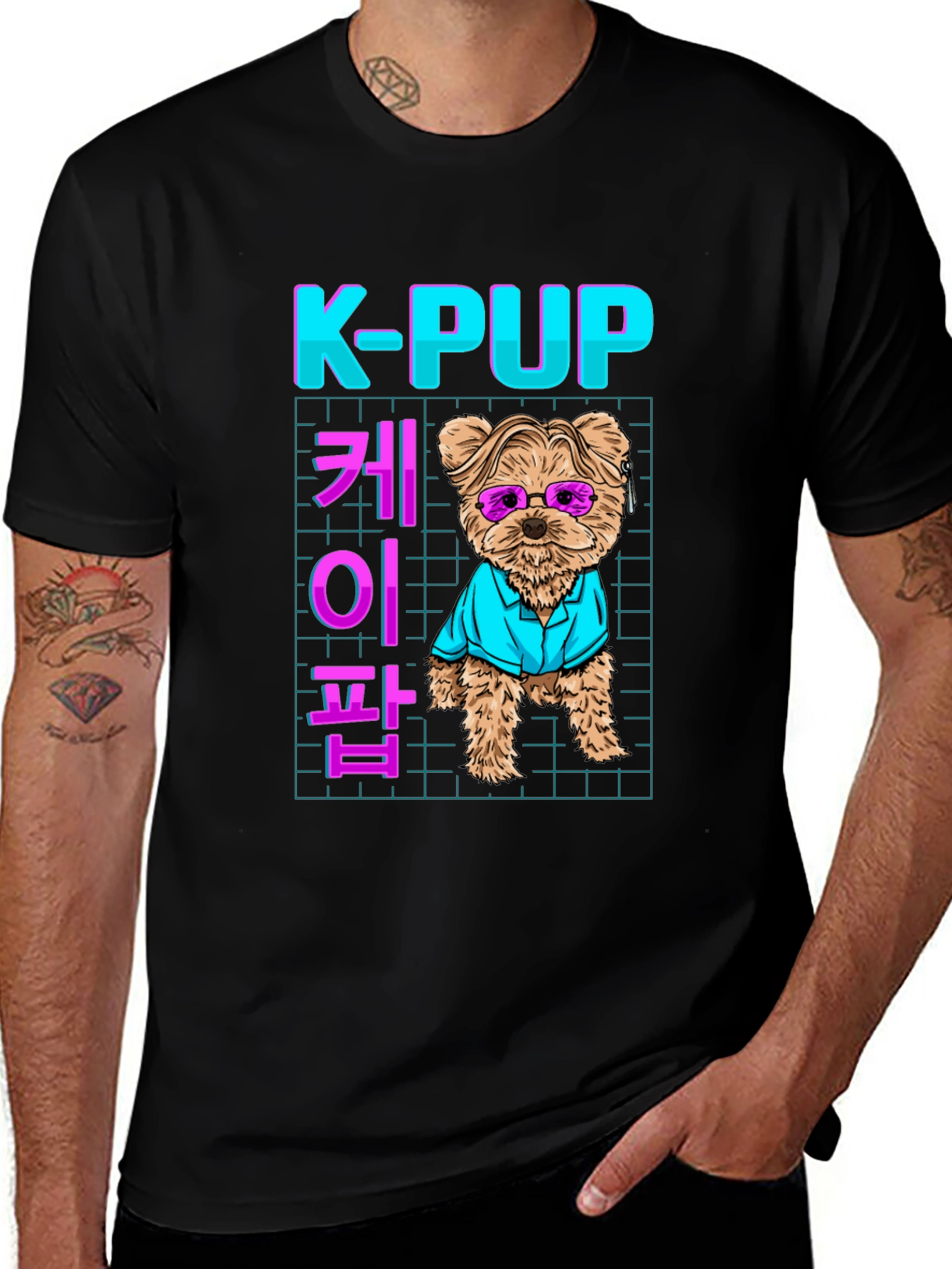 Variant 21 of K-PUP Dog T-Shirt
