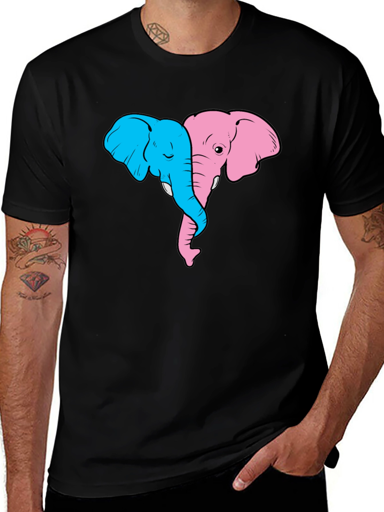 Variant 30 of Elephant Love Graphic Tee