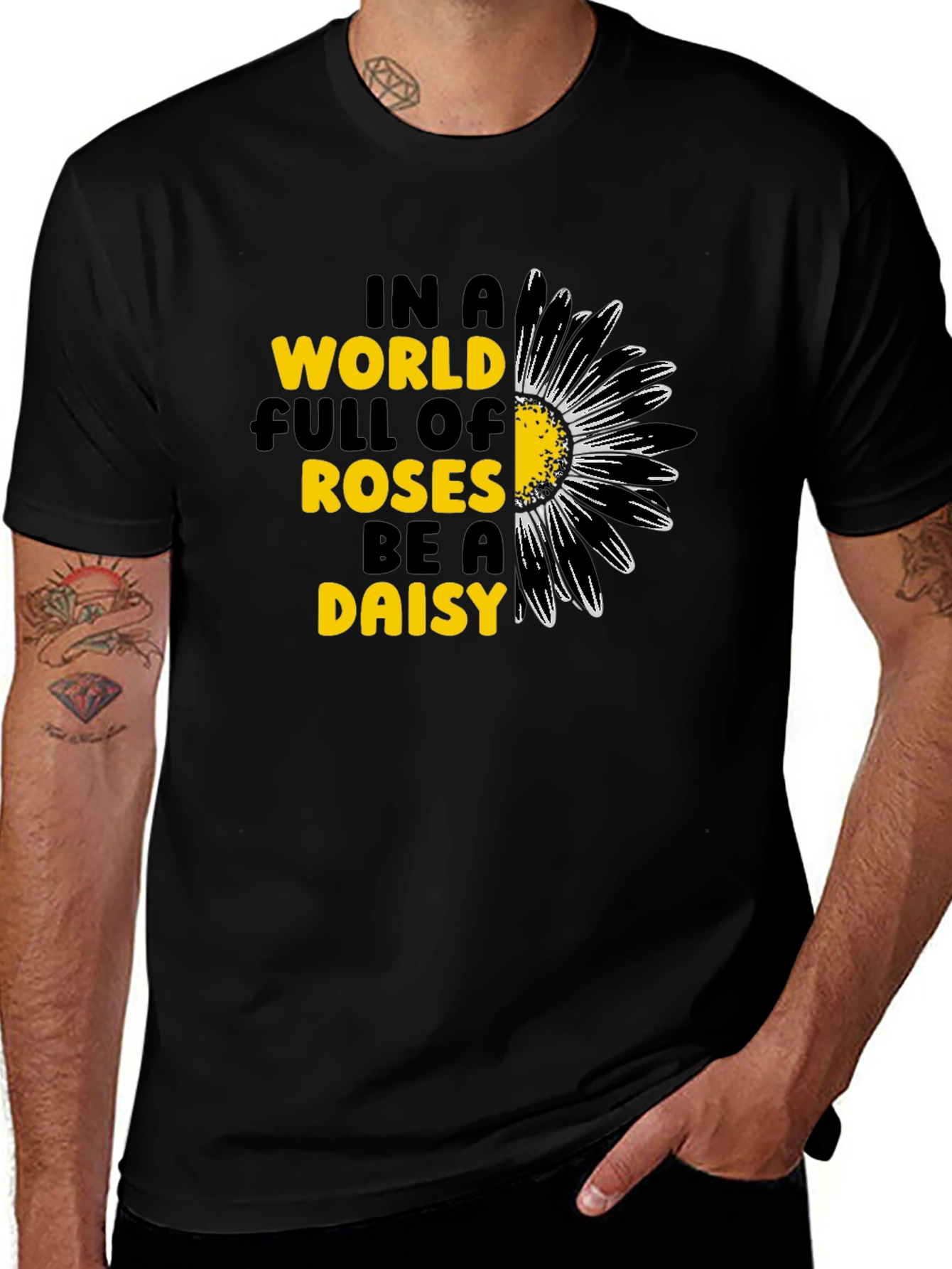 Variant 14 of Be A Daisy Graphic Tee