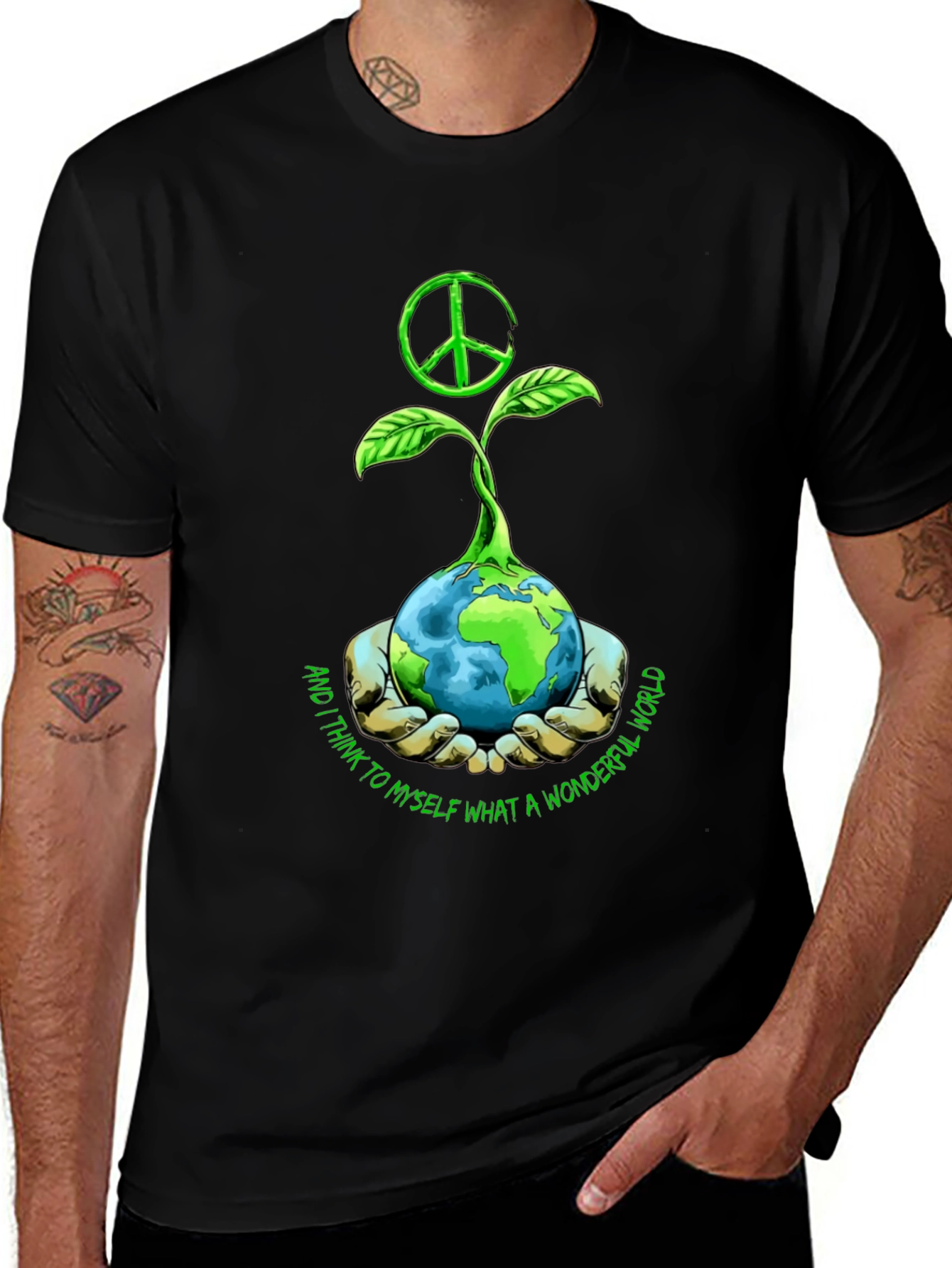Variant 24 of Wonderful World Peace T-Shirt