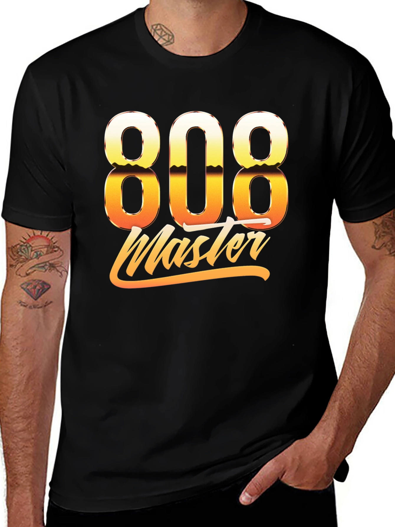 Variant 21 of 808 Master Black T-Shirt