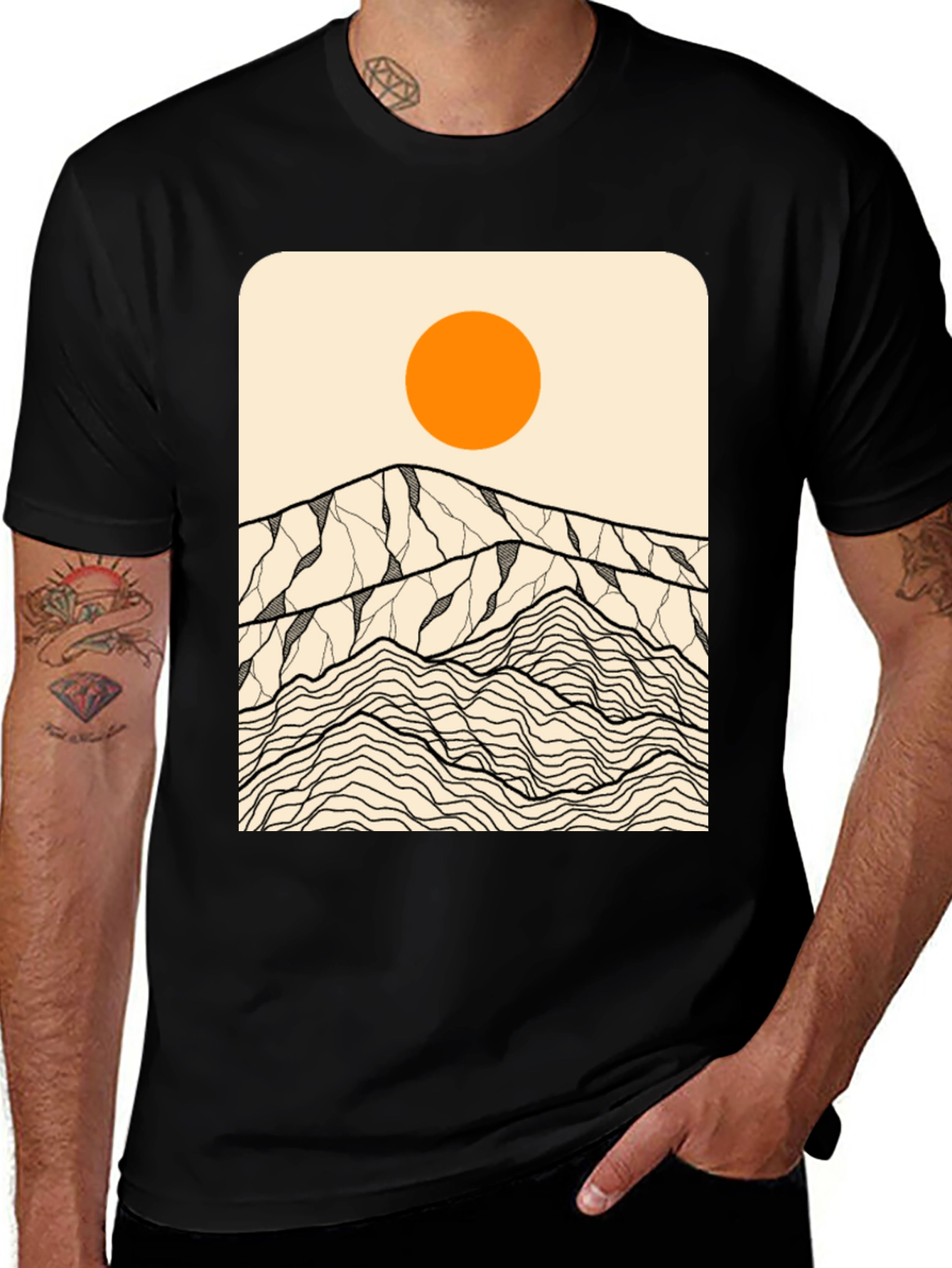 Mountain Sunset Graphic Tee