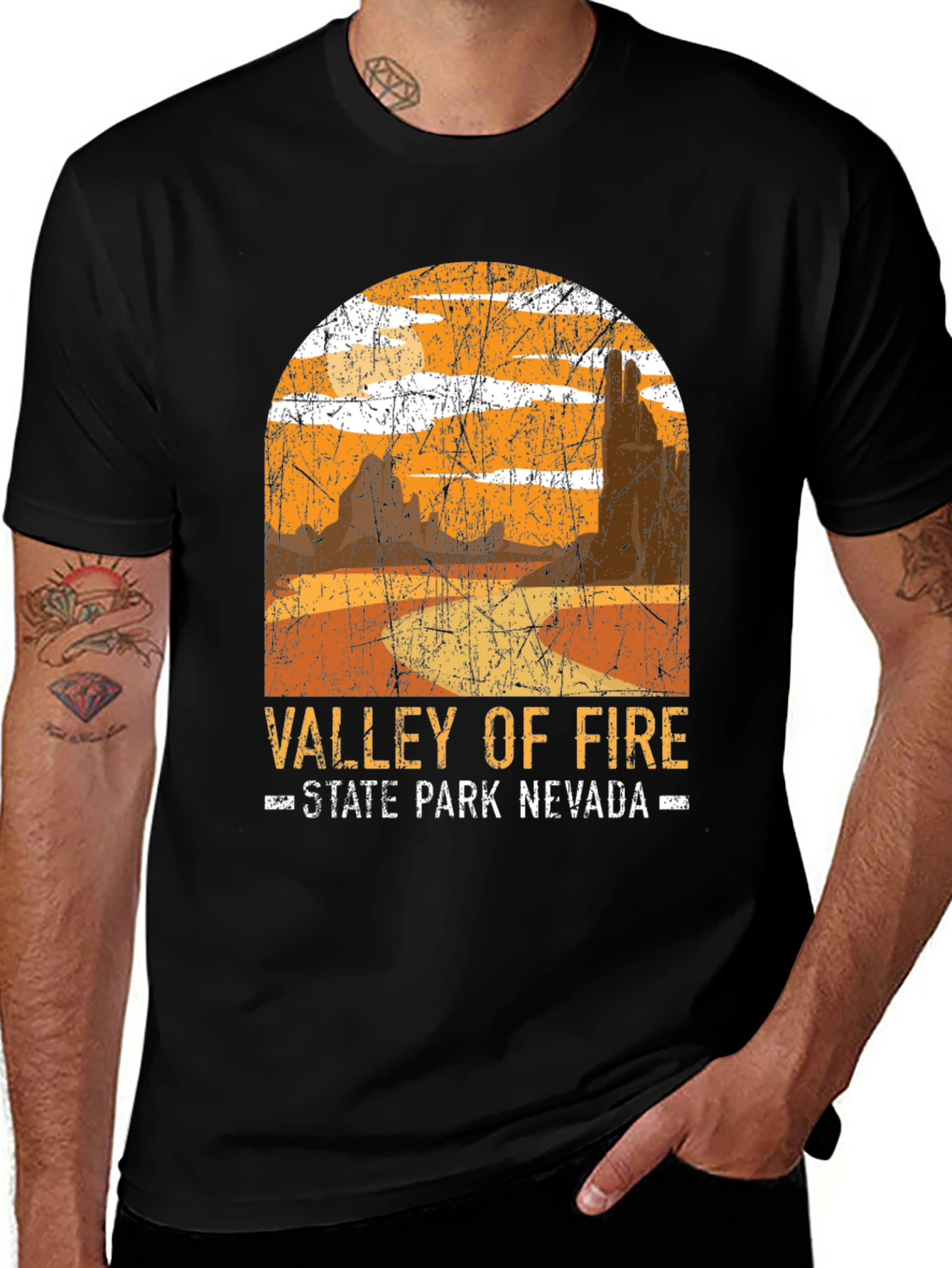 Variant 24 of Valley of Fire State Park Nevada Graphic Tee