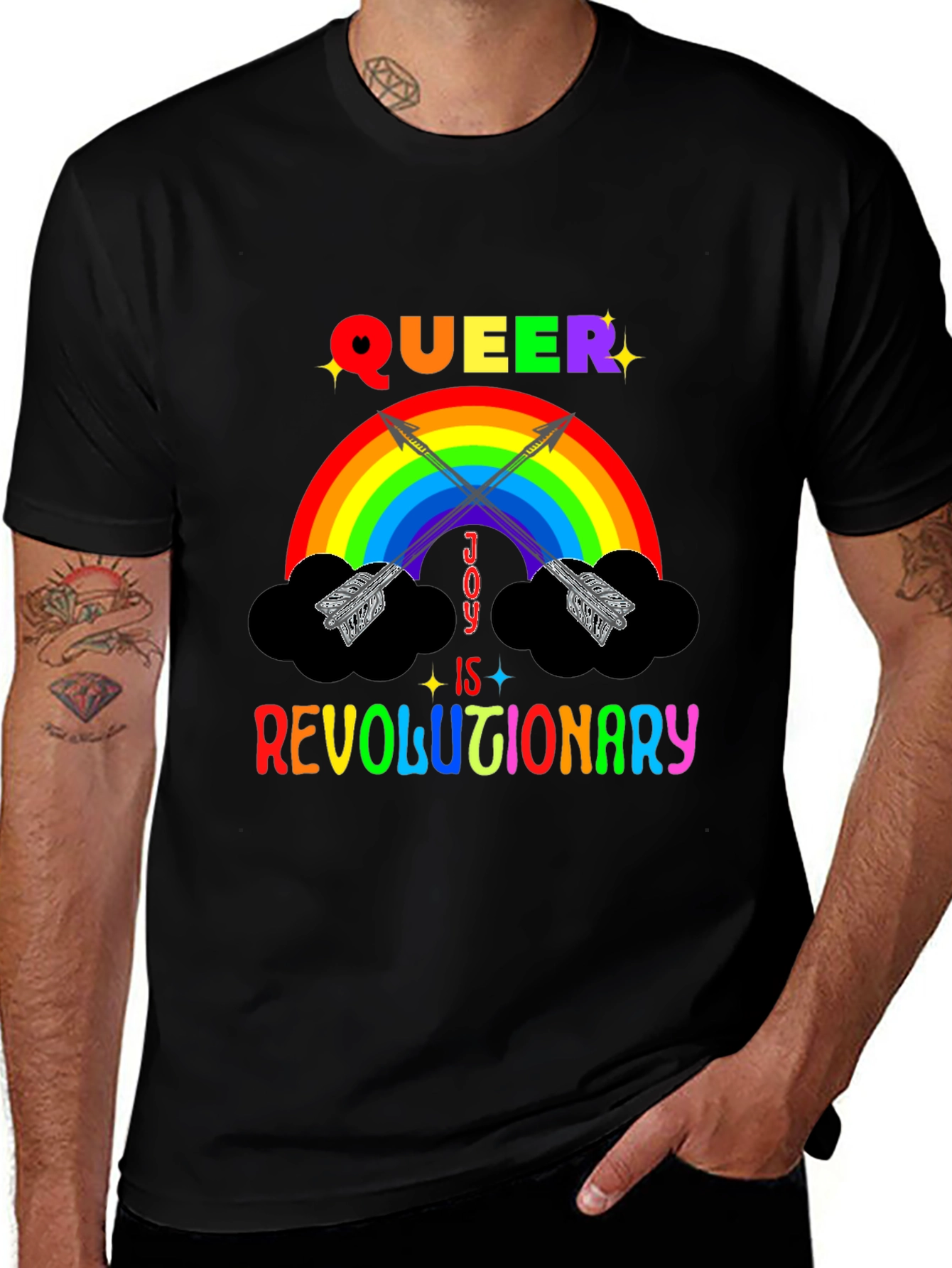 Variant 12 of Queer is Revolutionary Graphic Tee
