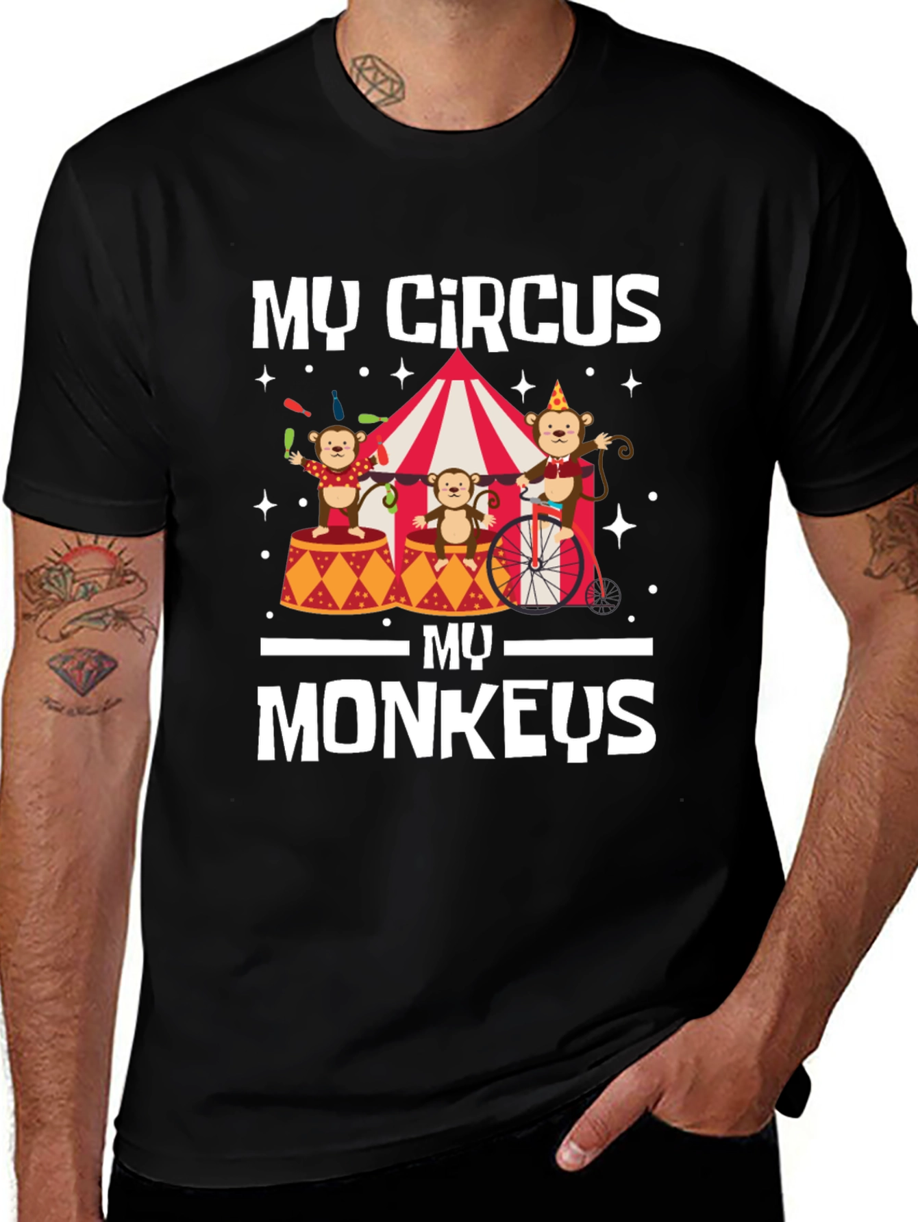 Variant 8 of My Circus My Monkeys T-Shirt
