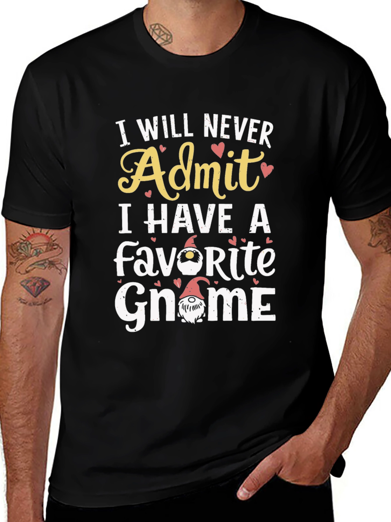 Favorite Gnome T-Shirt Funny Novelty Tee