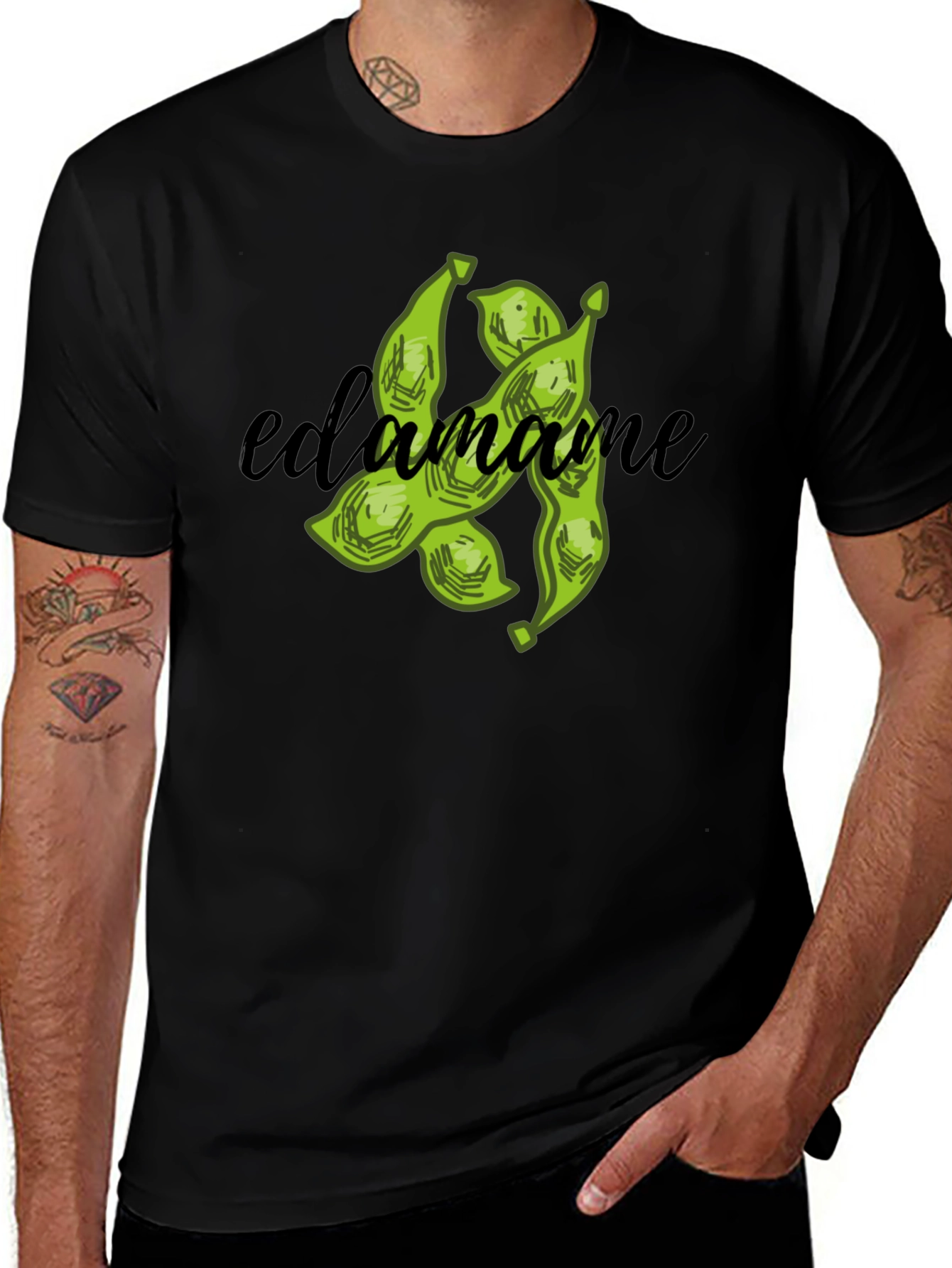 Variant 19 of Edamame Graphic T-Shirt - Trendy Food Tee