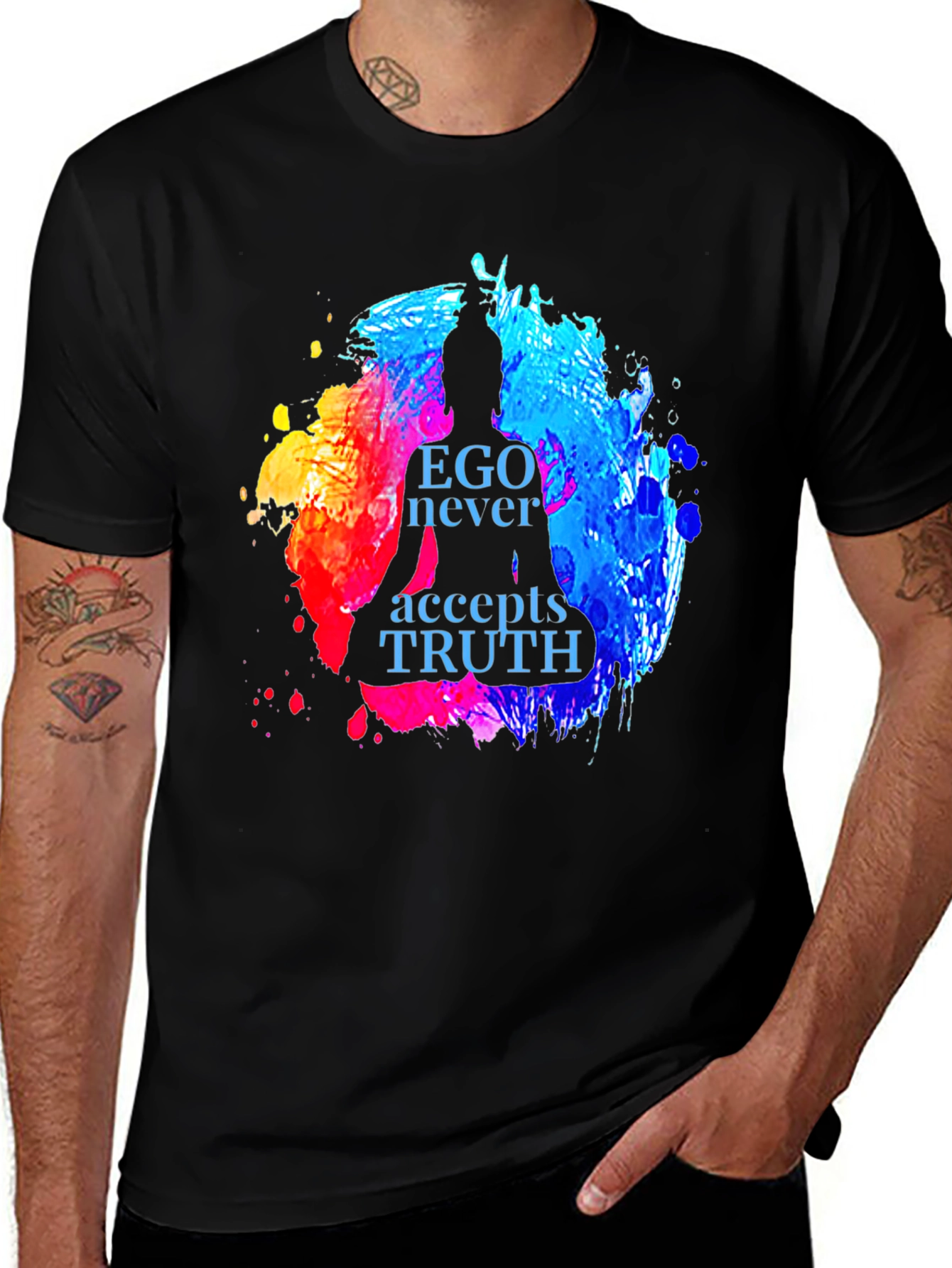 Ego Never Accepts Truth T-Shirt