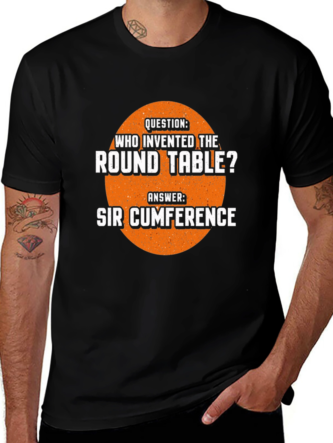 Variant 26 of Sir Cumference Pun T-Shirt