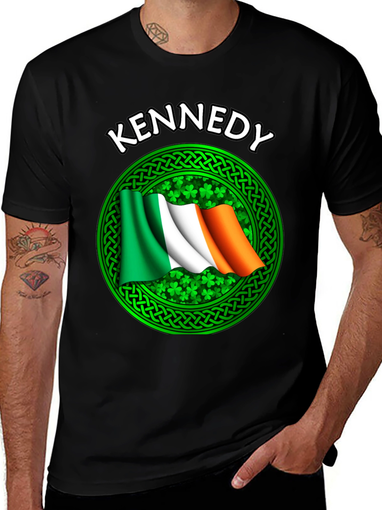 Kennedy Irish Pride T-Shirt - St. Patrick's Day Tee
