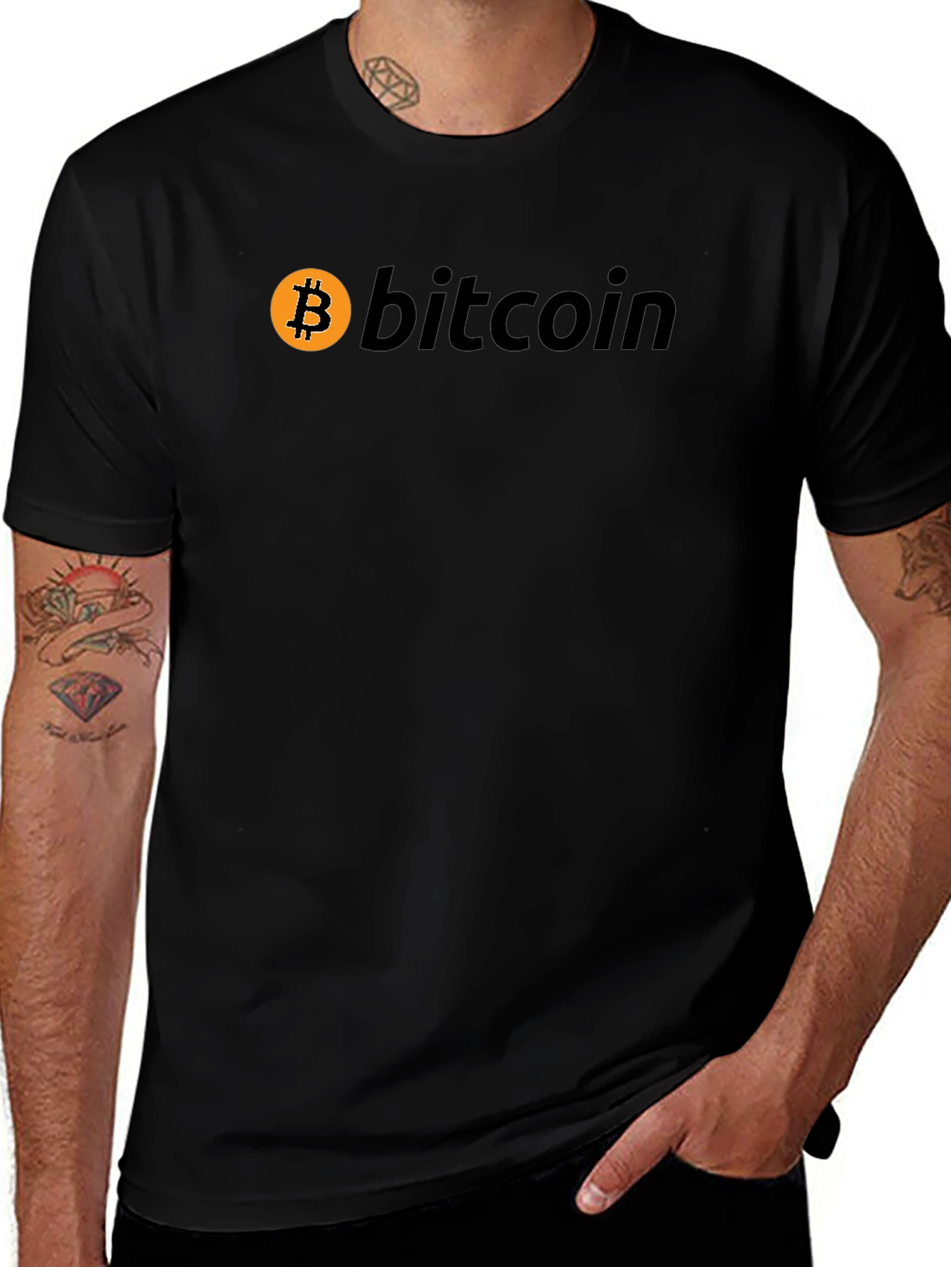 Variant 7 of Bitcoin Graphic Tee - Crypto Fan Apparel