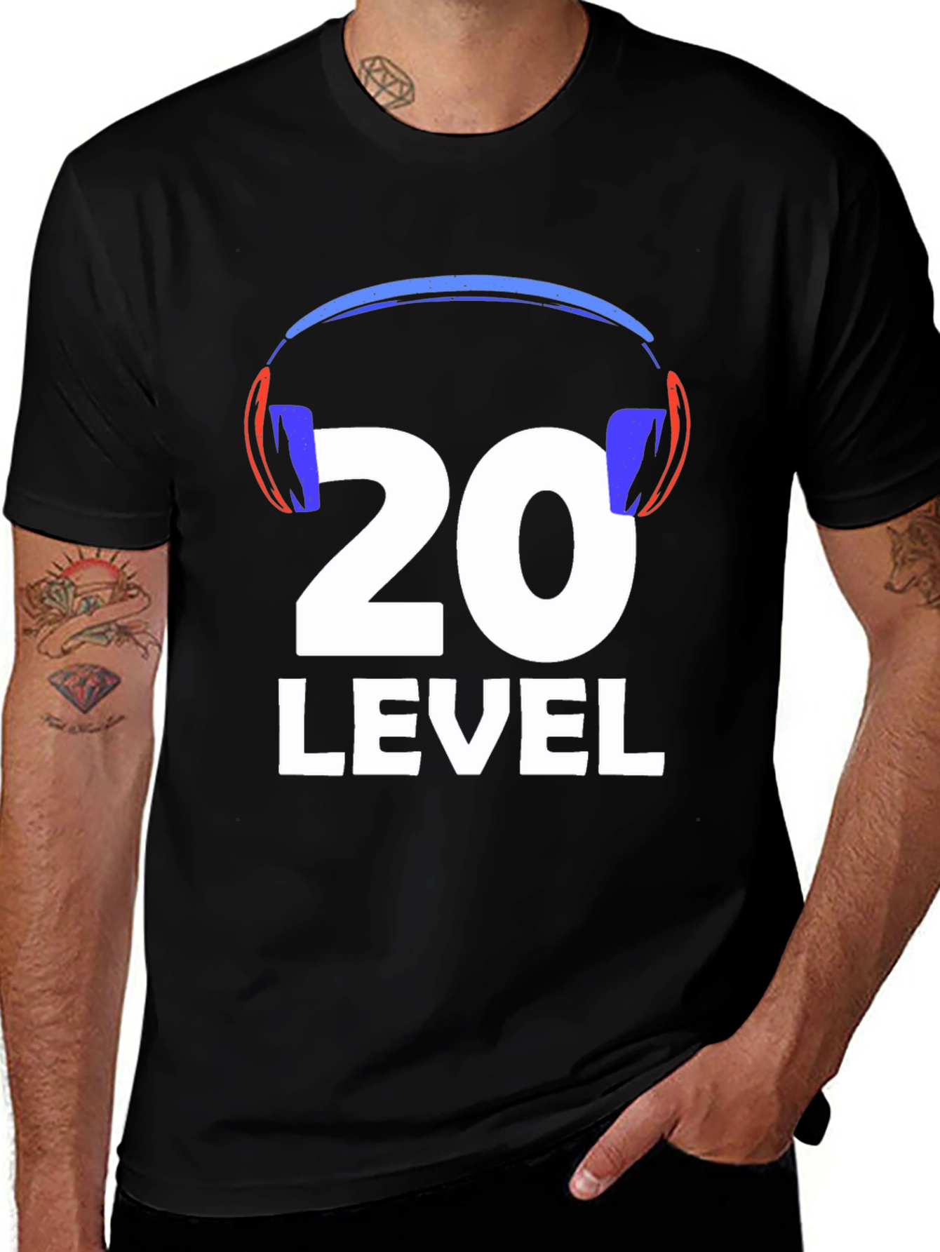 Variant 14 of Level 20 Gamer Tee - Birthday Gift for Gamers