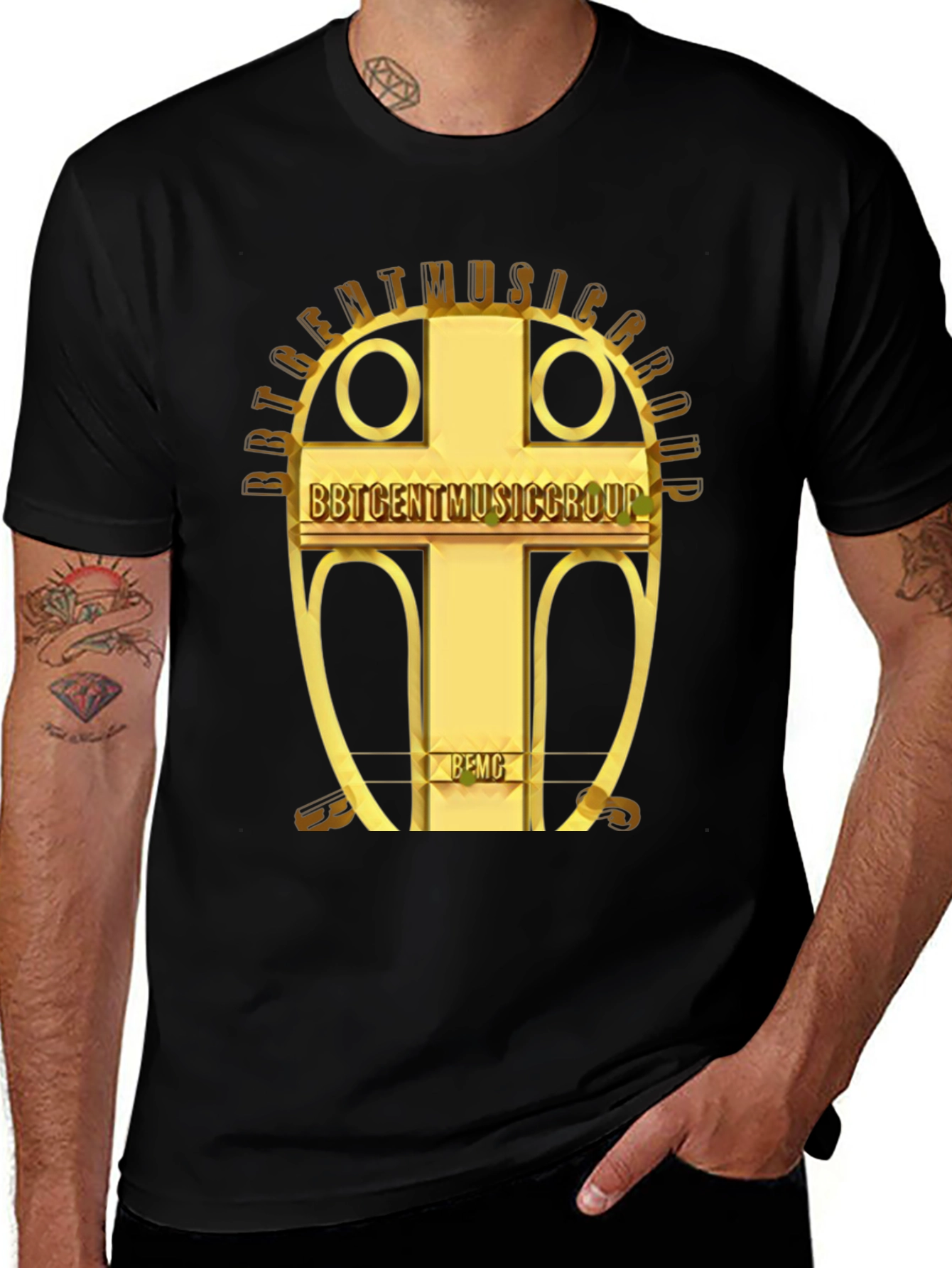 Variant 21 of BBT CENT Music Group Black T-Shirt
