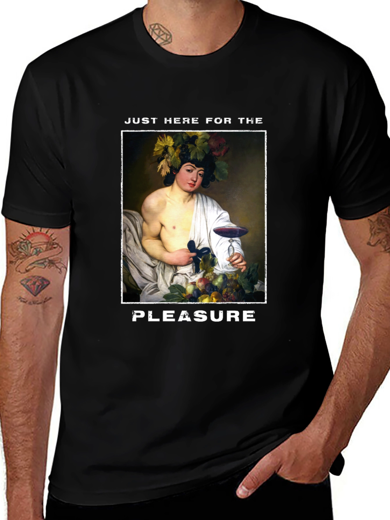 Variant 6 of Just Here For The Pleasure T-Shirt