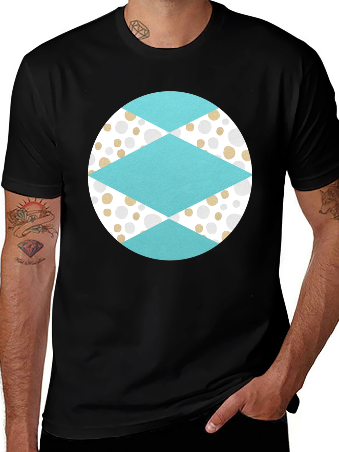 Variant 10 of Geometric Pattern Tee