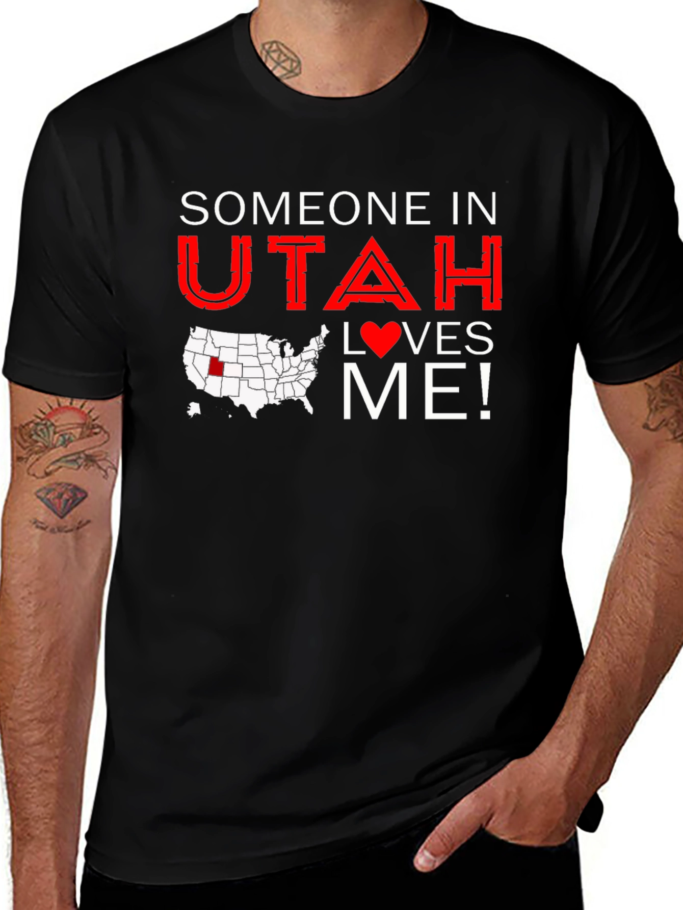 Someone in Utah Loves Me T-Shirt