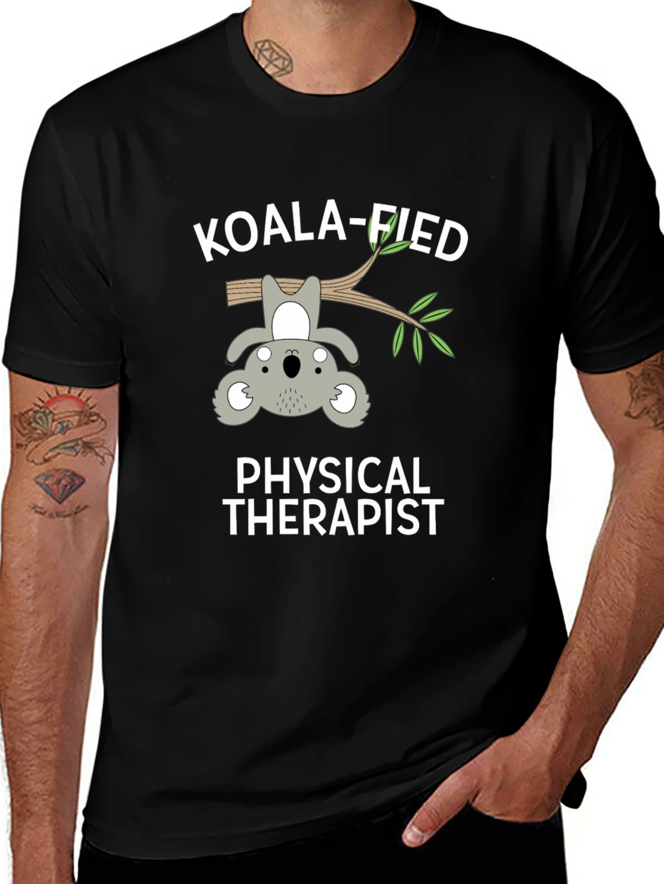 Variant 4 of Koala-fied Physical Therapist T-Shirt