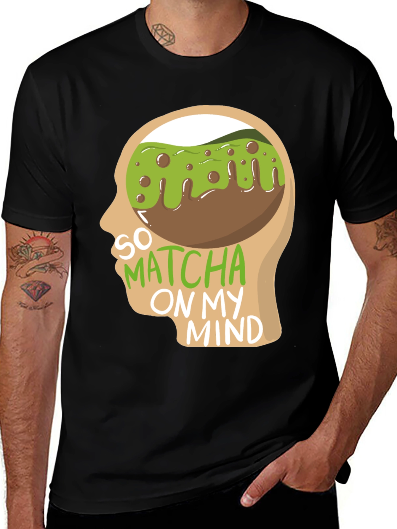 Variant 12 of So Matcha On My Mind Graphic Tee