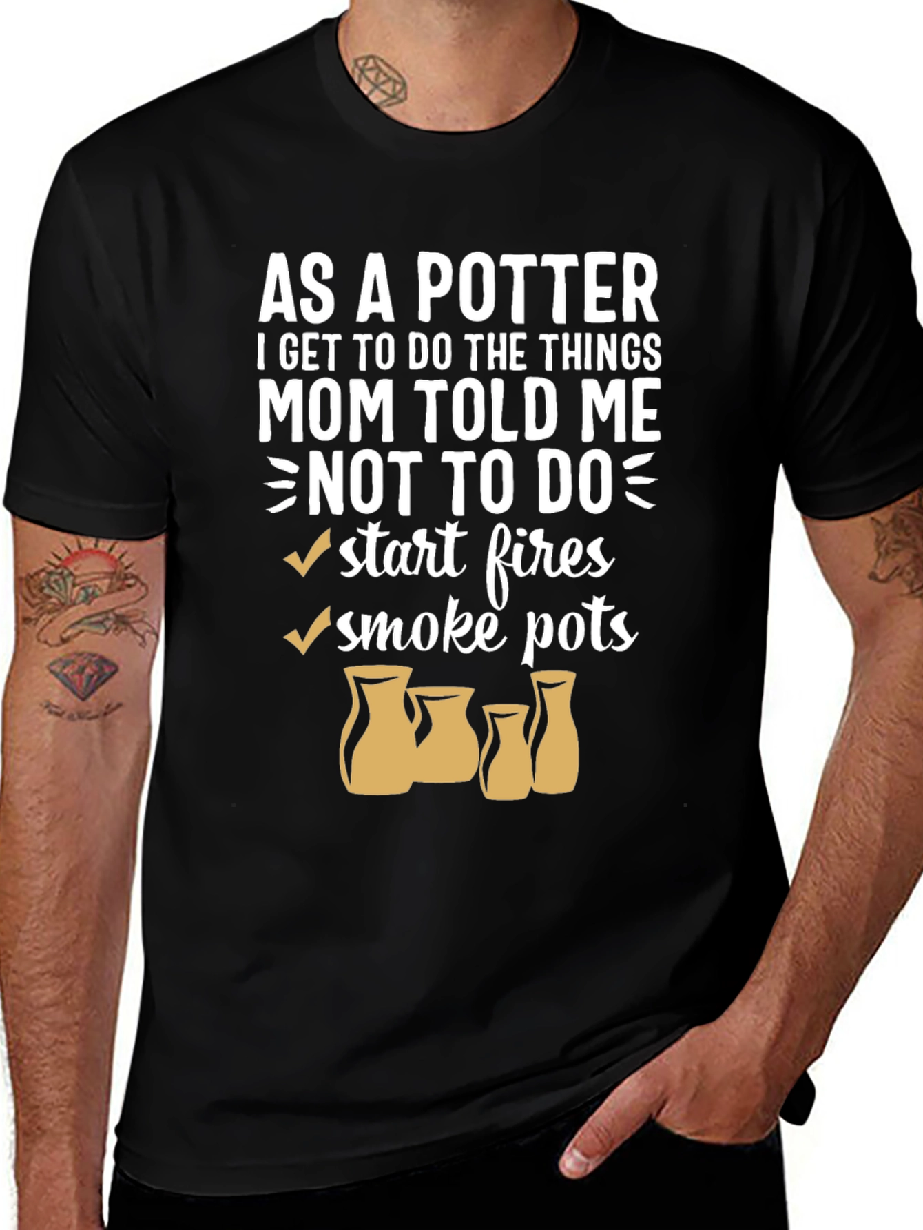Potter T-Shirt: Things Mom Told Me Not To Do