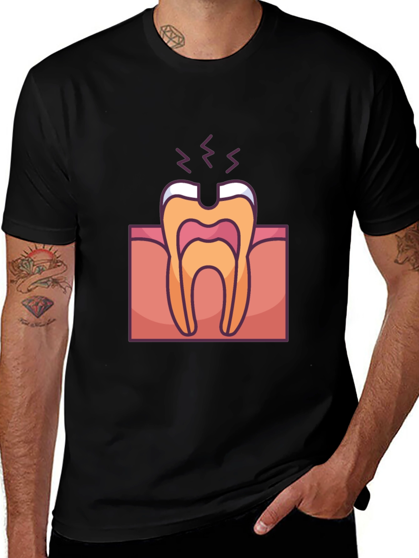 Variant 10 of Toothache Graphic Tee - Dentist Humor T-Shirt
