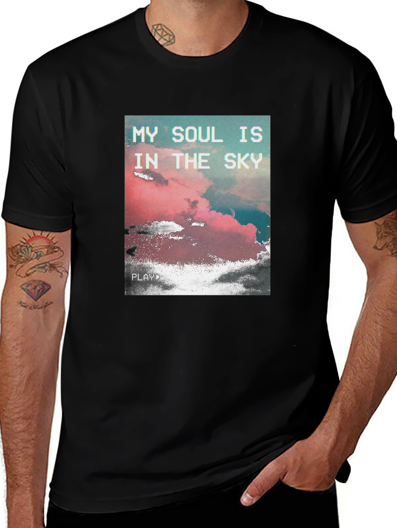 Variant 16 of My Soul Is In The Sky Graphic T-Shirt