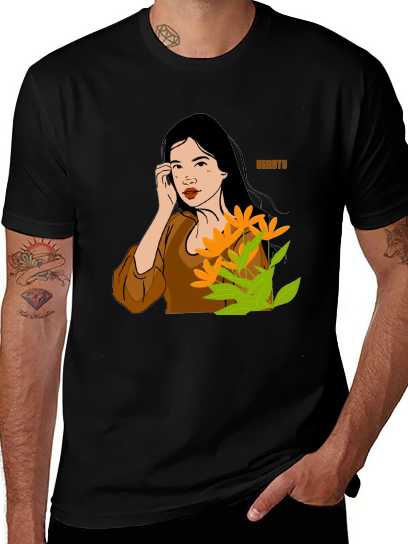 Variant 29 of Beauty Graphic T-Shirt