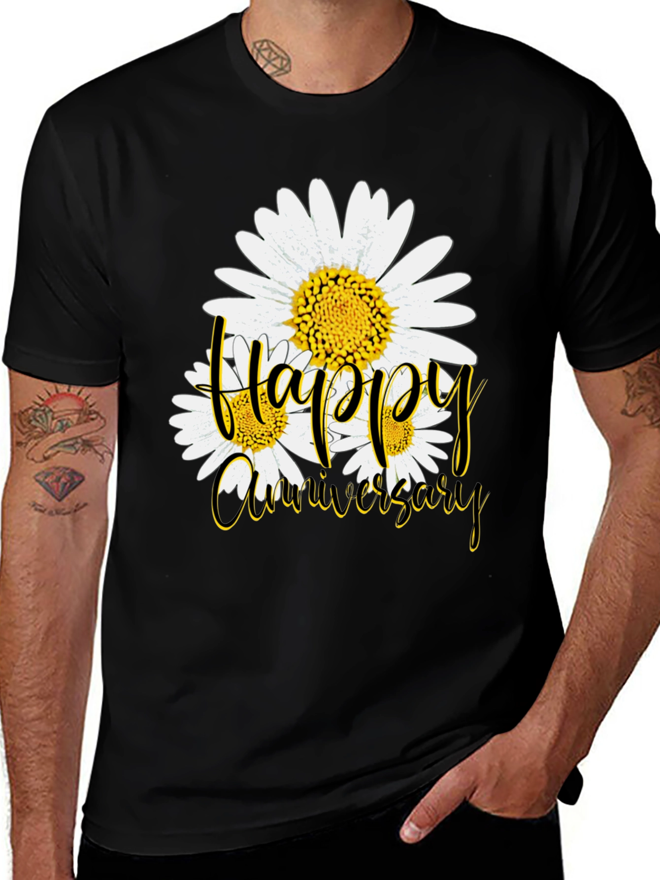 Variant 30 of Happy Anniversary Daisy T-Shirt