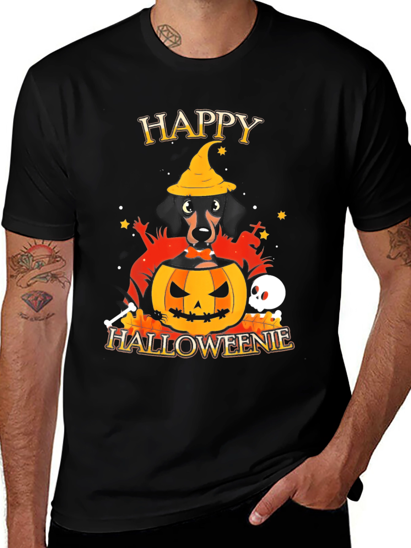 Halloweenie Dachshund T-Shirt