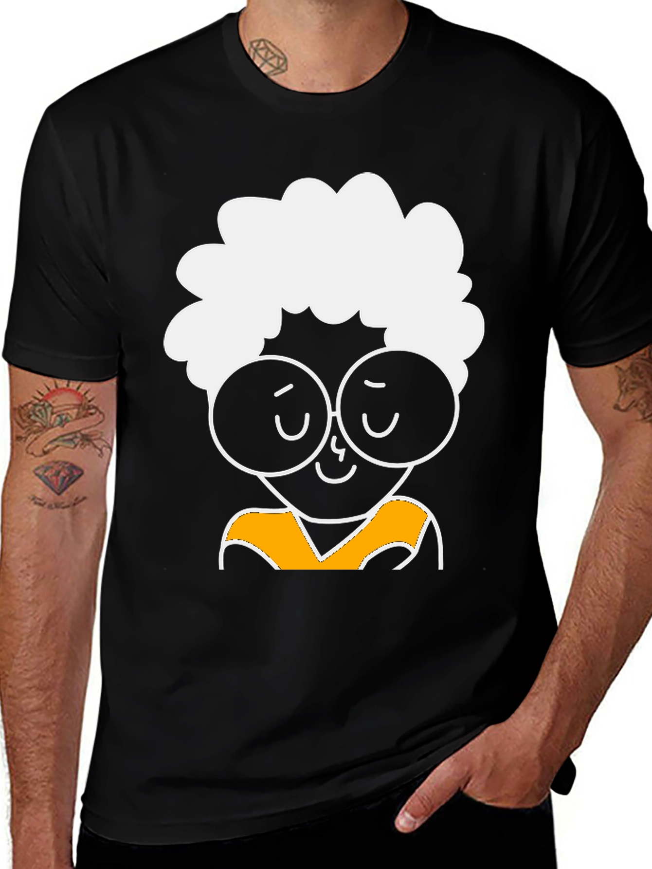 Variant 5 of Cartoon Character T-Shirt