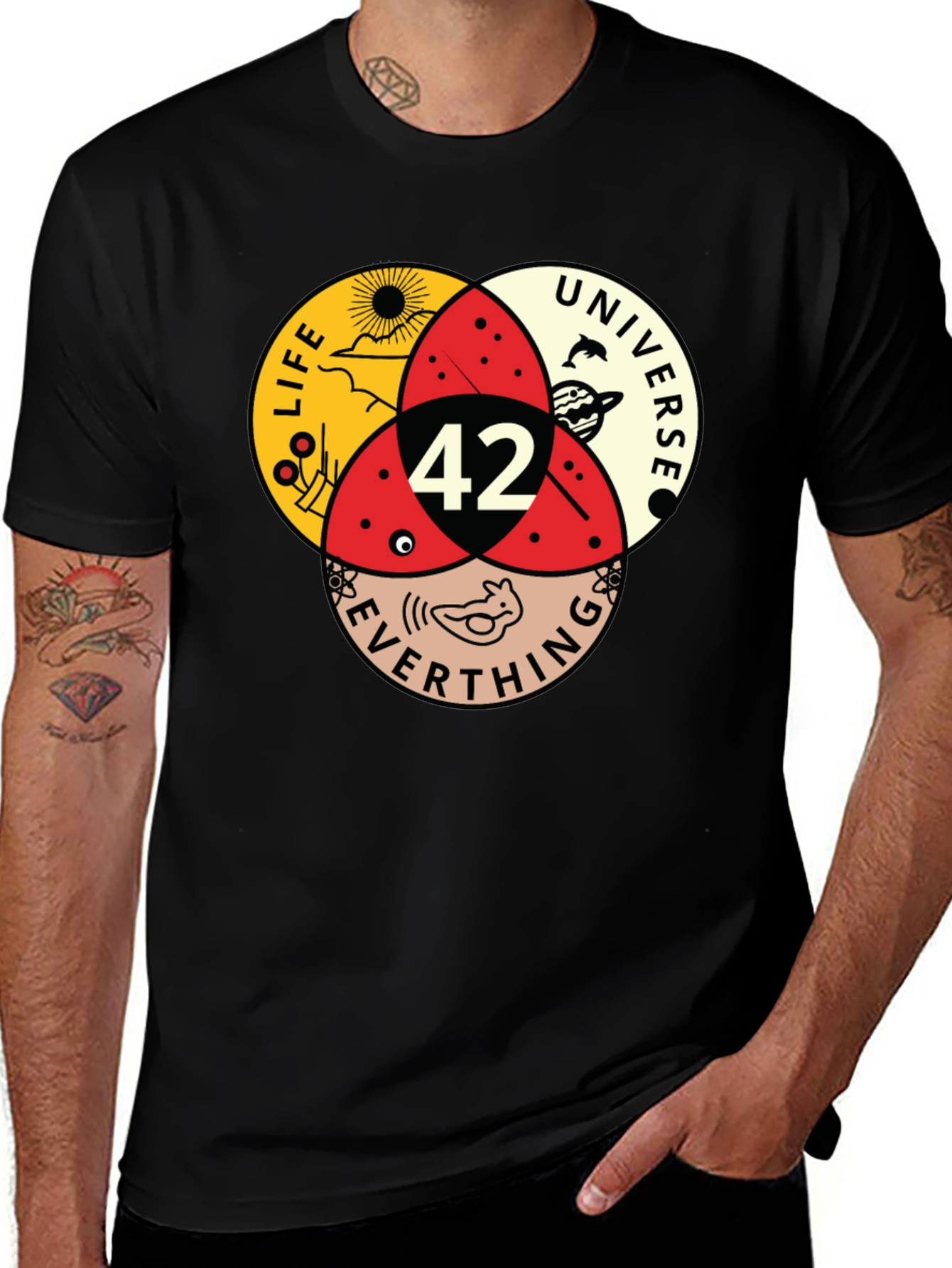 42 The Answer to Life, The Universe, and Everything T-Shirt