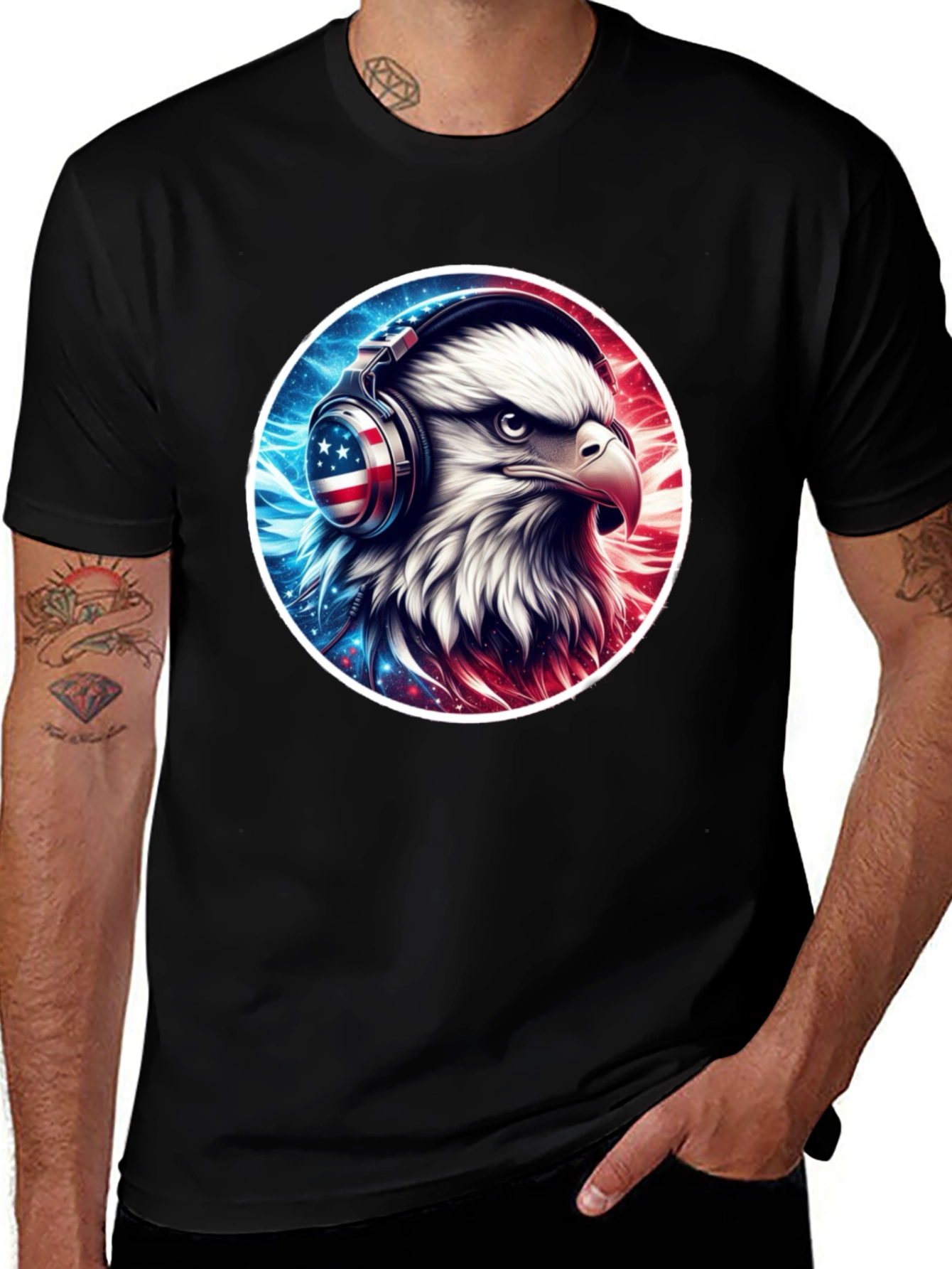 Variant 19 of American Eagle Patriotic T-Shirt