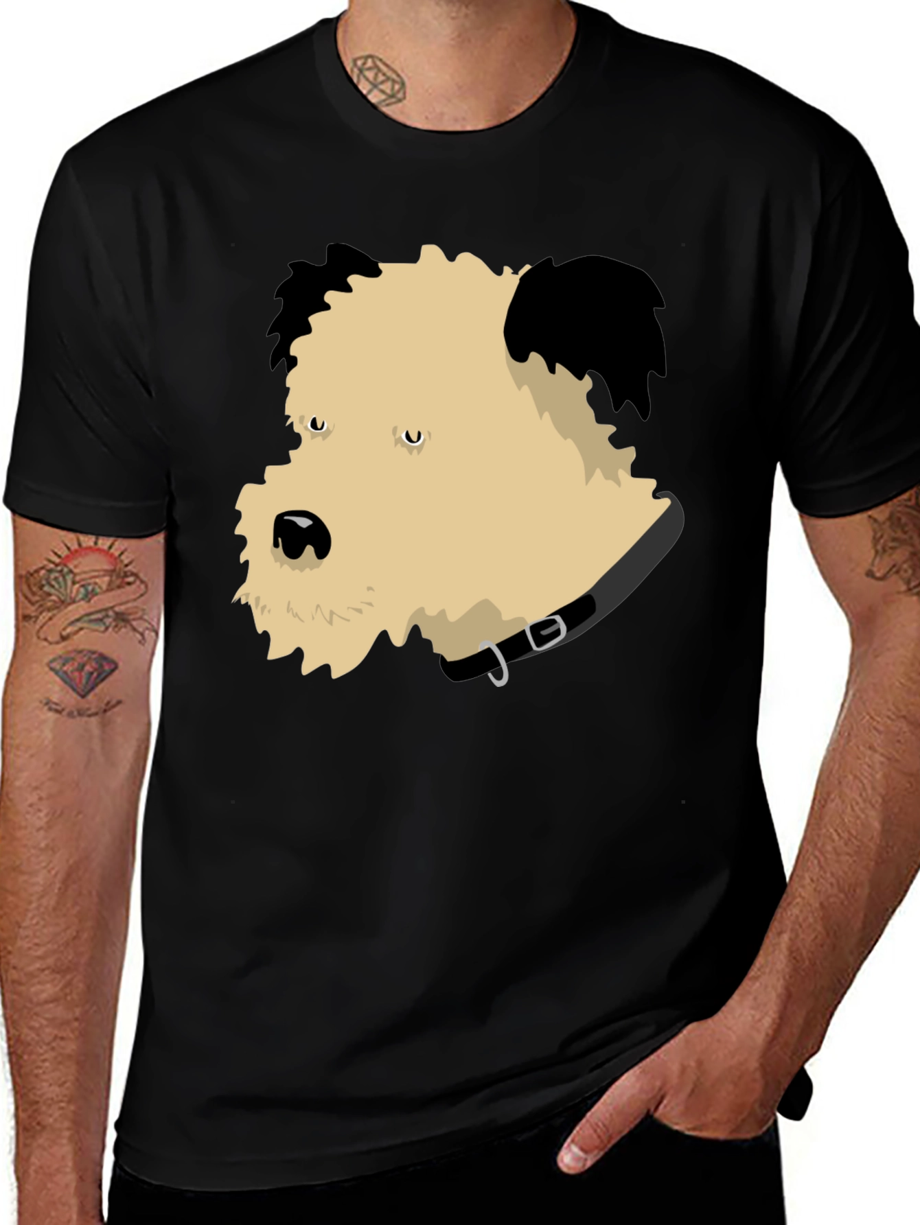 Variant 16 of Dog Portrait Graphic Tee