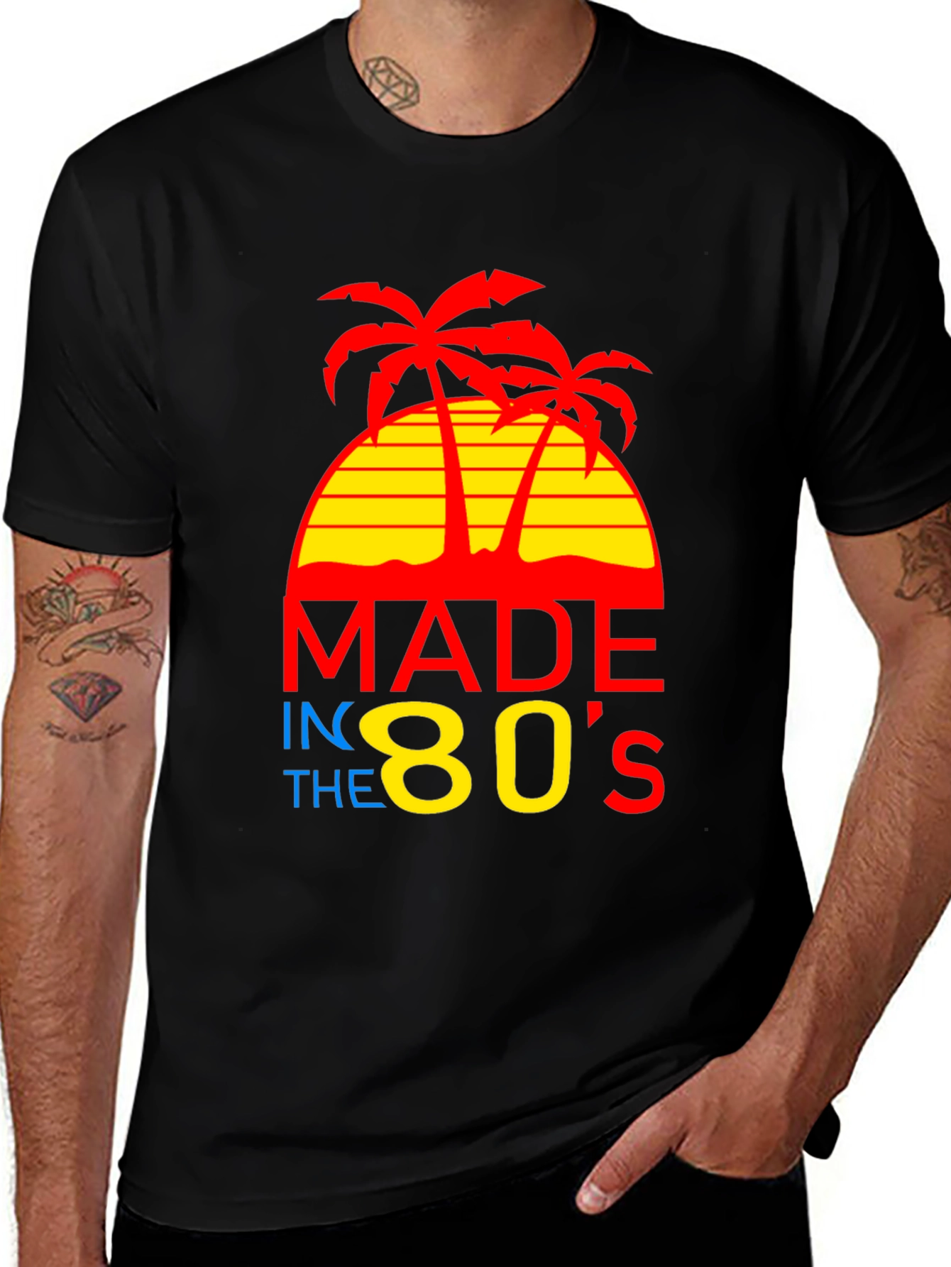 Variant 21 of Retro 80s Made In The 80's T-Shirt