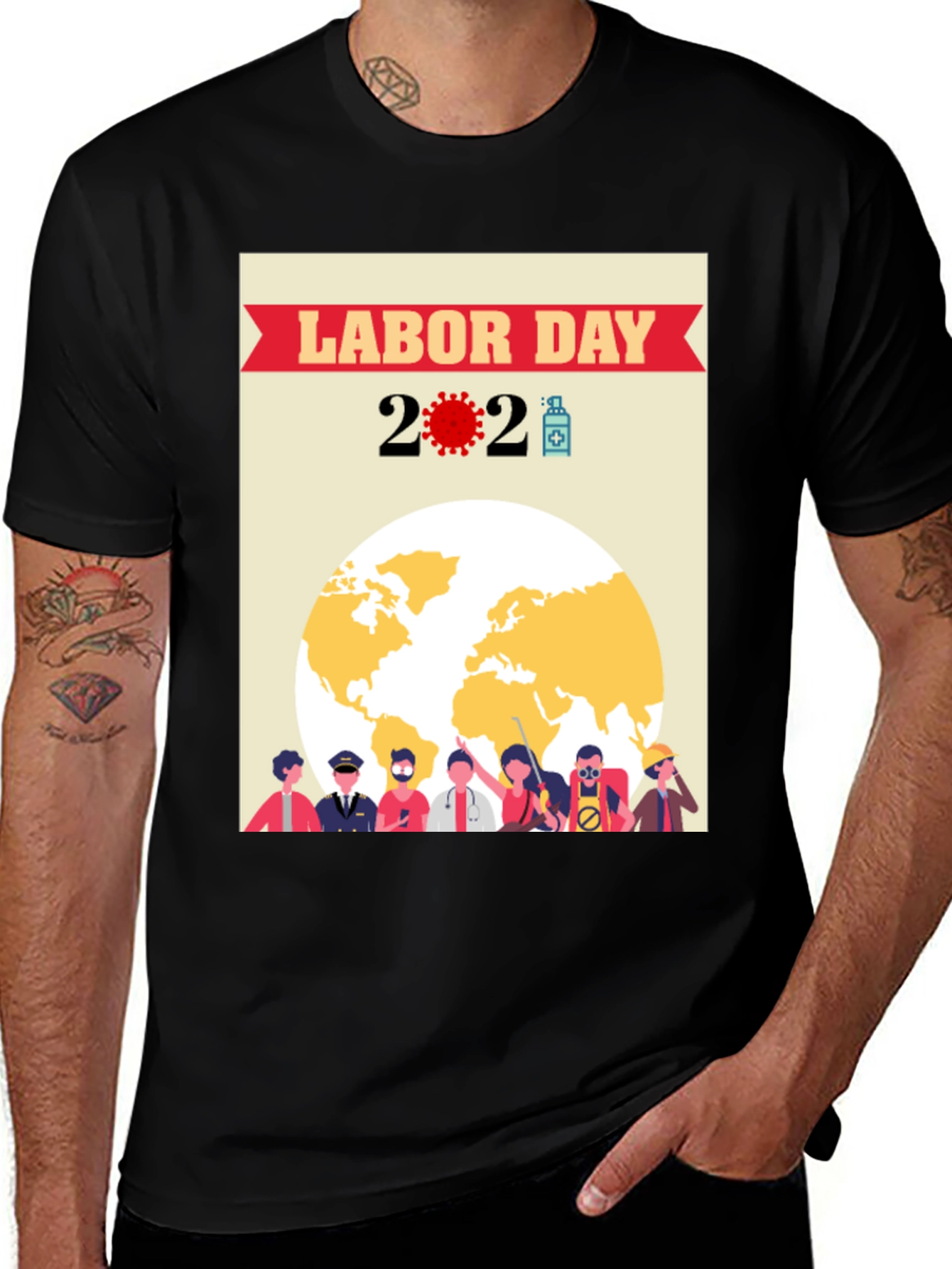 Variant 6 of Labor Day 2021 Graphic T-Shirt