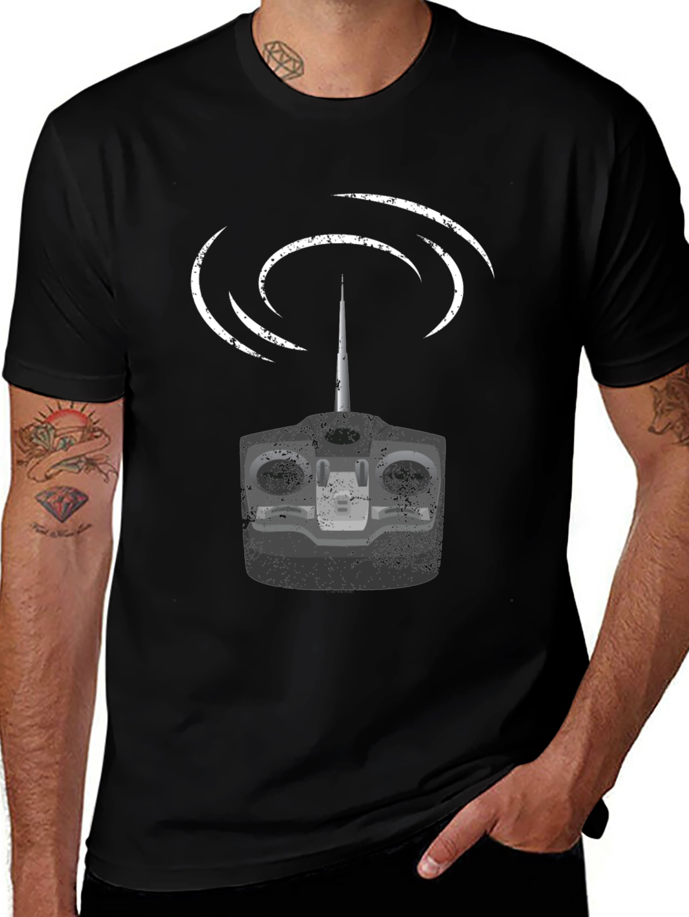 RC Remote Control Graphic T-Shirt