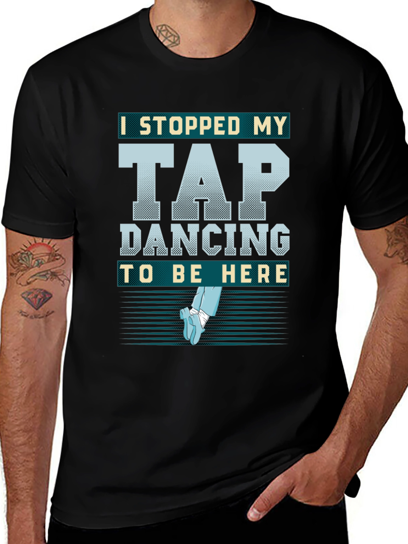 Tap Dancing Graphic T-Shirt - Dance Lover Apparel